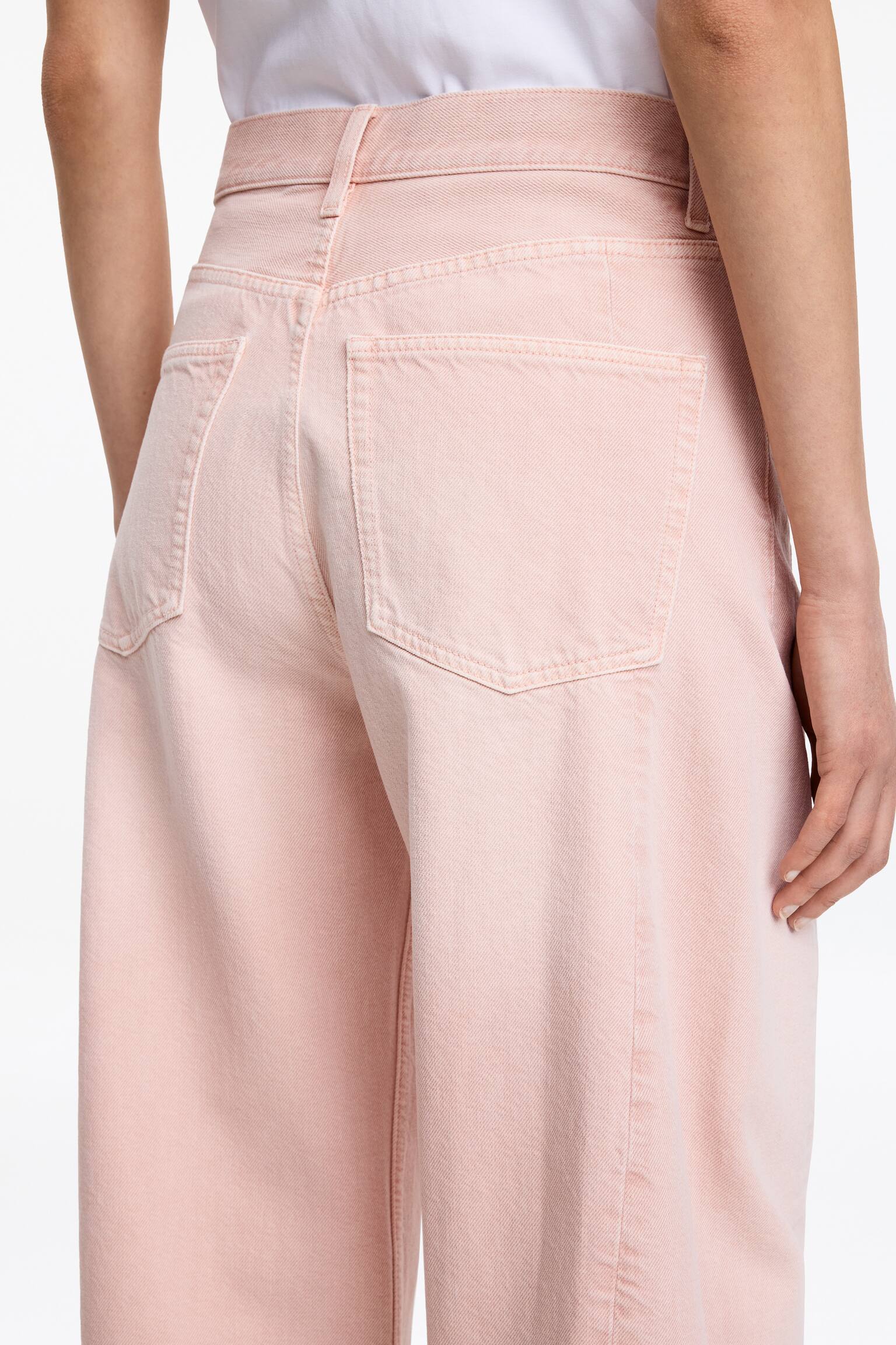 BLOOM jeans med tøndeformede ben - Pink/Blå/Råhvid/Mellemblå/Sort/Sort/Hvid - 3