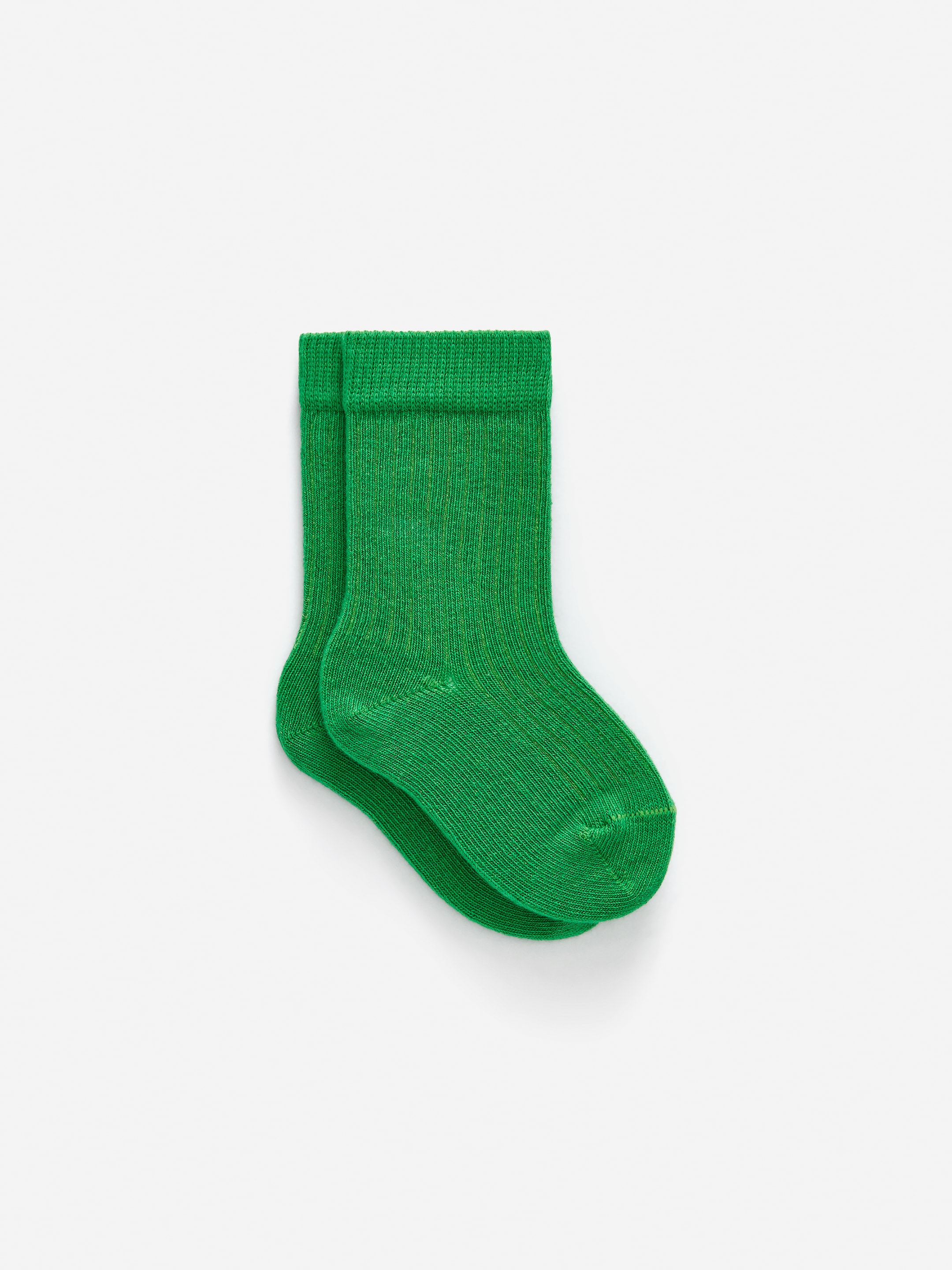 Calcetines de punto de canalé para bebé, 5 pares - Verde/azul - Children - StillMedia/DescriptiveStillLife - 1