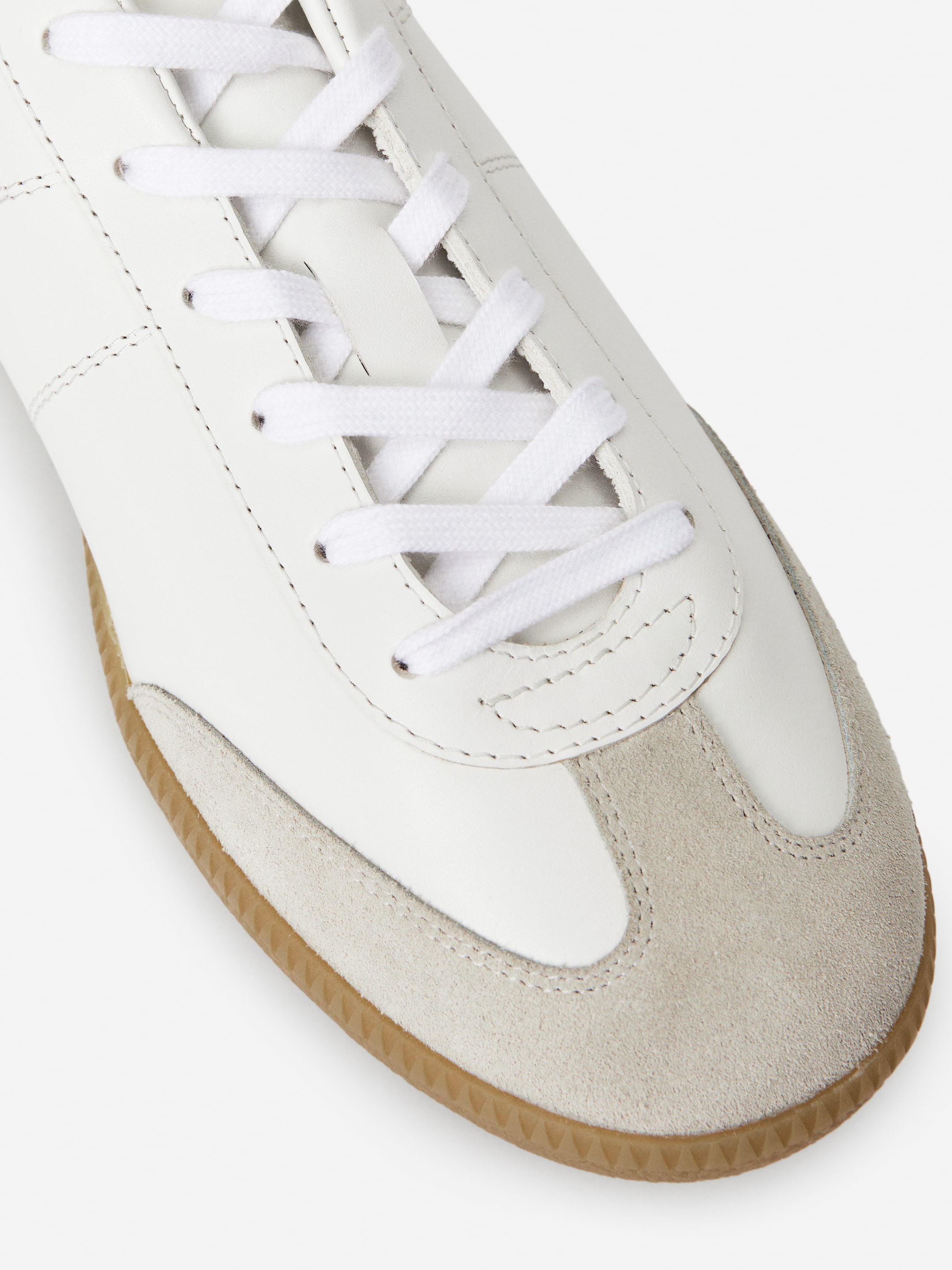 Größeres Bild ansehen: Ledersneaker - Weiß - Men | H&M DE 8