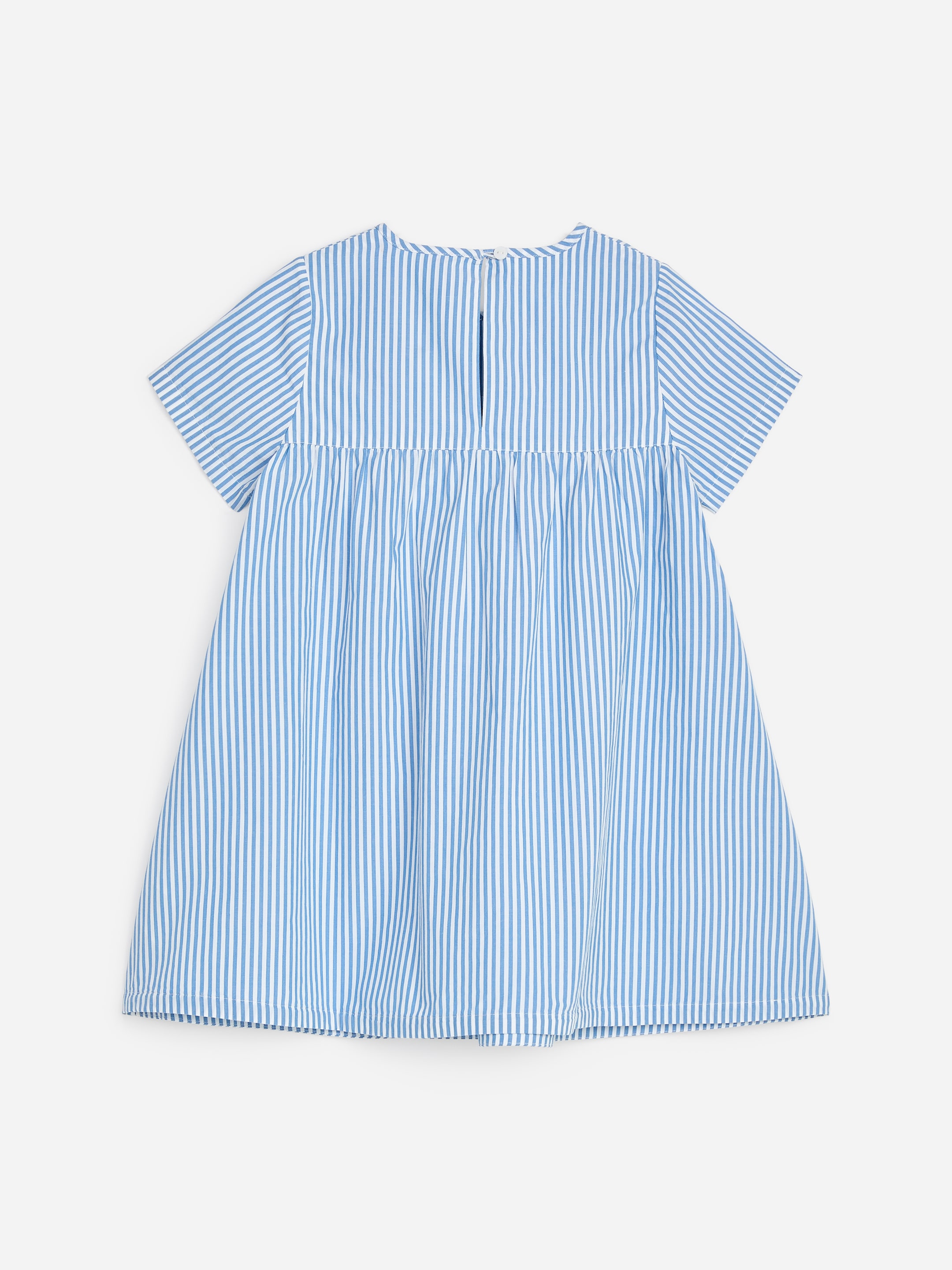 Baumwollkleid - Blau/Weiß - Regular Fit - Kinder - StillMedia/DescriptiveStillLife - 3