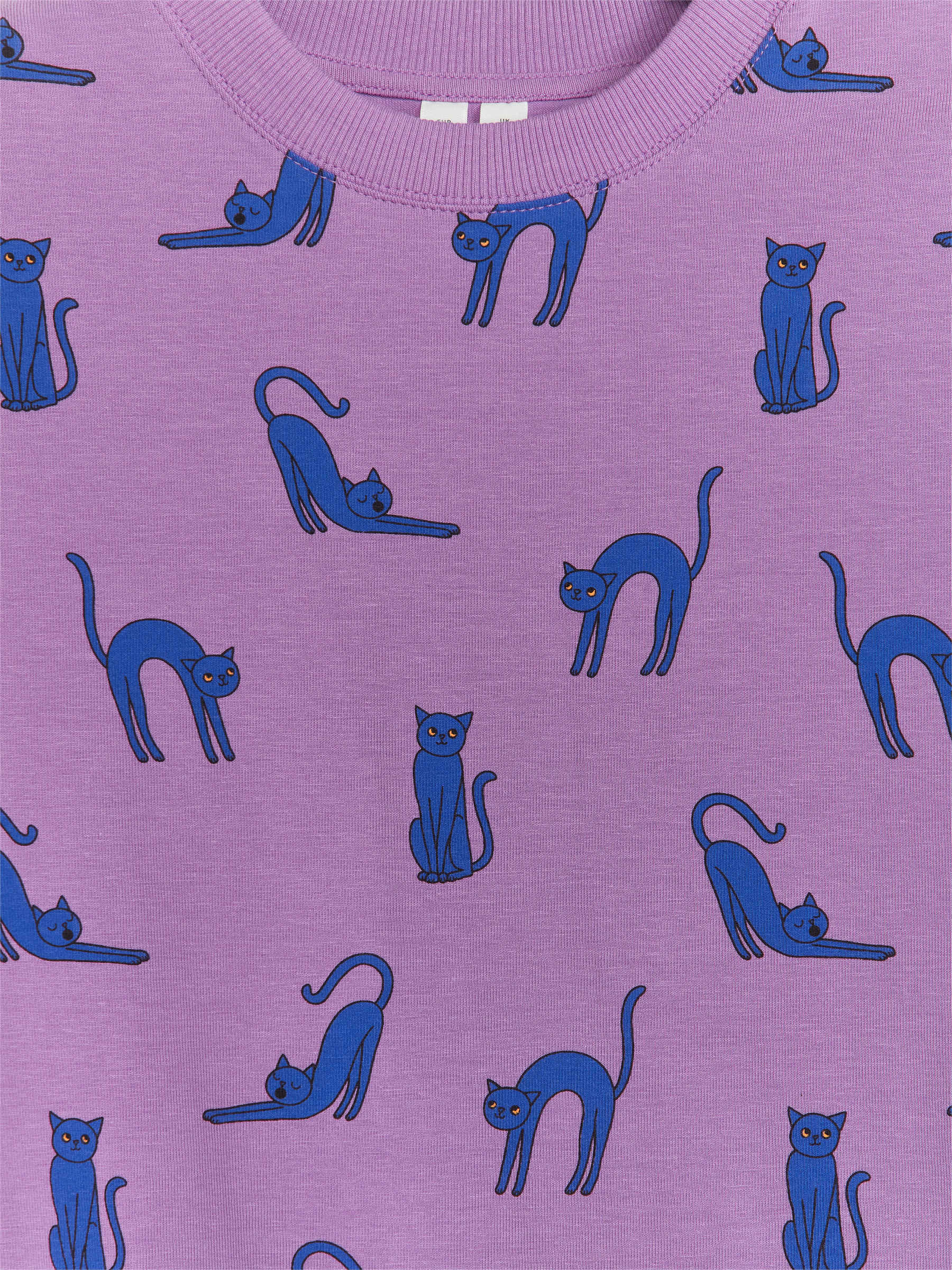 Jerseykleid mit Rüschen - Lila - Regular Fit - Kinder - StillMedia/DescriptiveDetail - 6