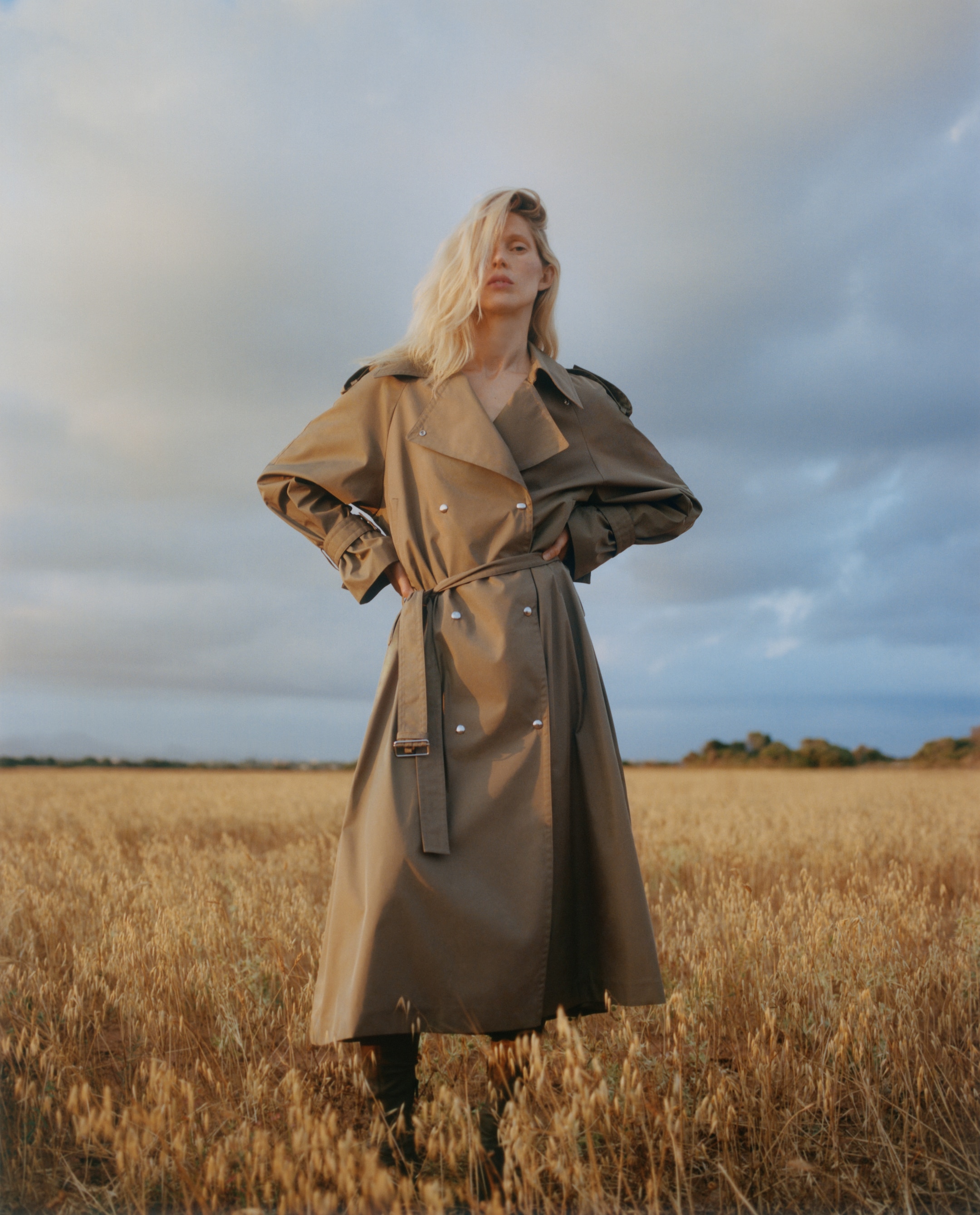 Trench décontracté - Taupe - Loose fit - women - StillMedia/Environmental - 1