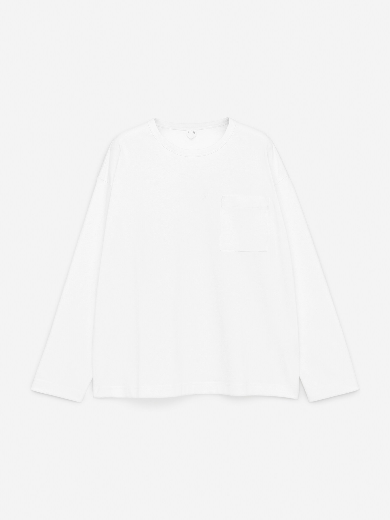 SHIRO Χαλαρό T-Shirt - Λευκό