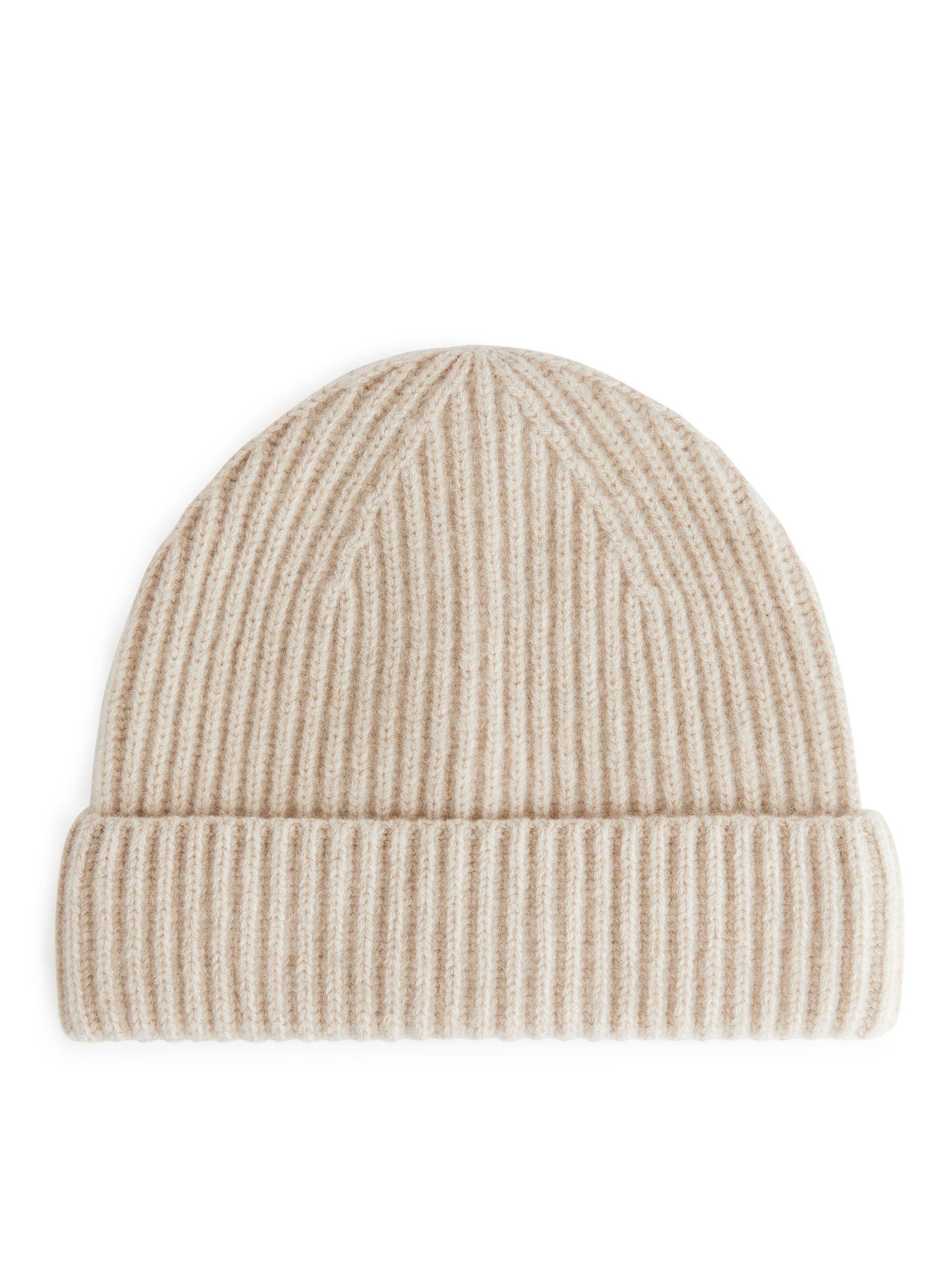 Cashmere-Wool Beanie – Off White – Men – ARKET DK