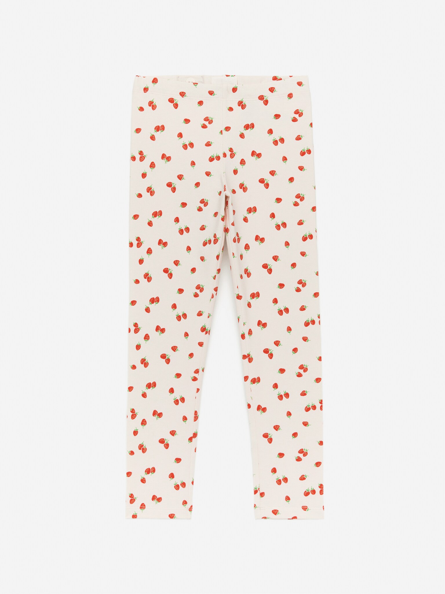 Colanți din jerseu imprimat - Alb/Fundă liliac/roșie/Liliac/Curcubeu/Roz/Alb/Roșu/Floral/Roz/Cireșe/Galben/Floral