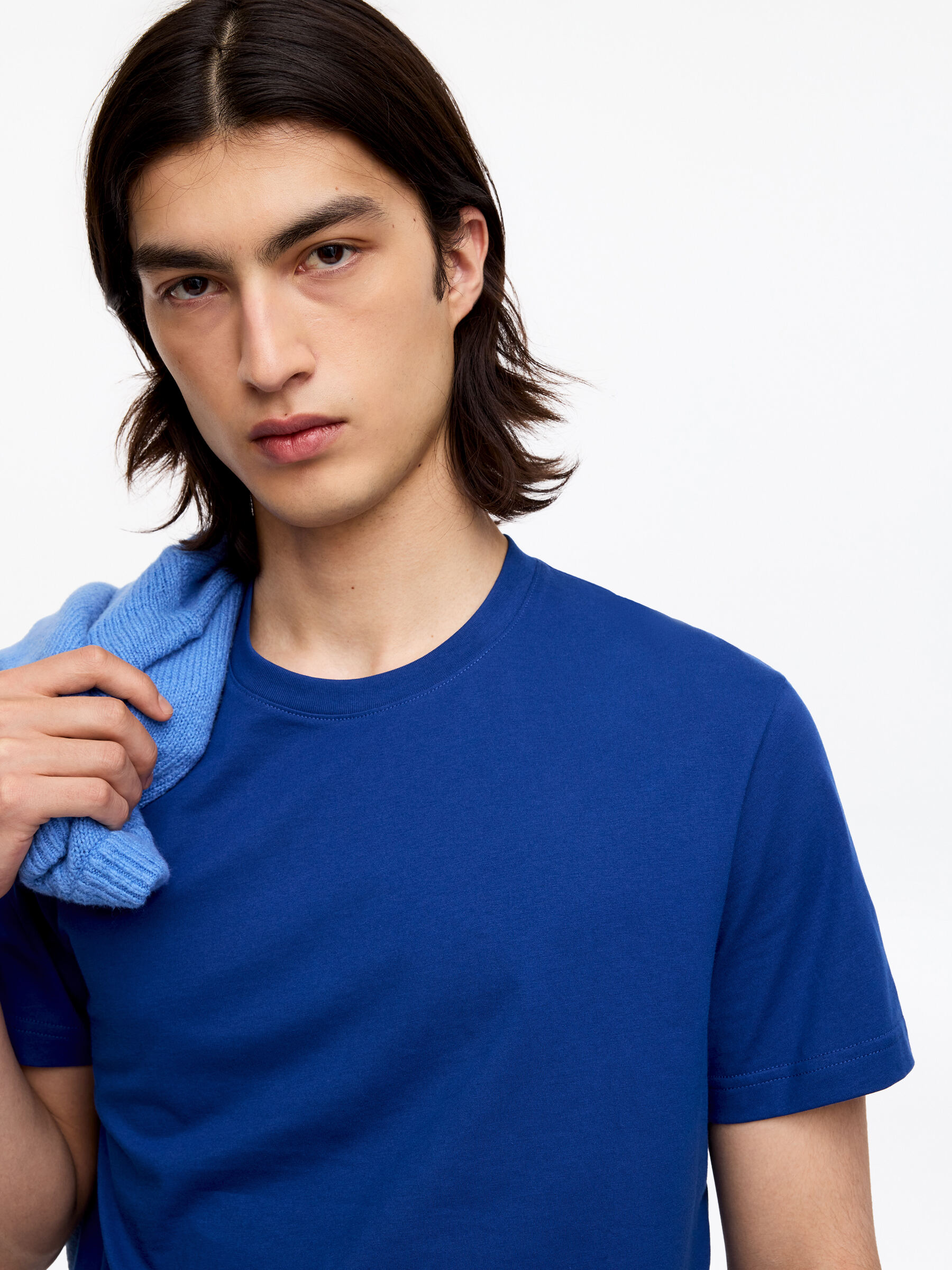 Camiseta regular fit de 170 GSM - Azul brillante - Corte estándar - Men - StillMedia/Lookbook - 4