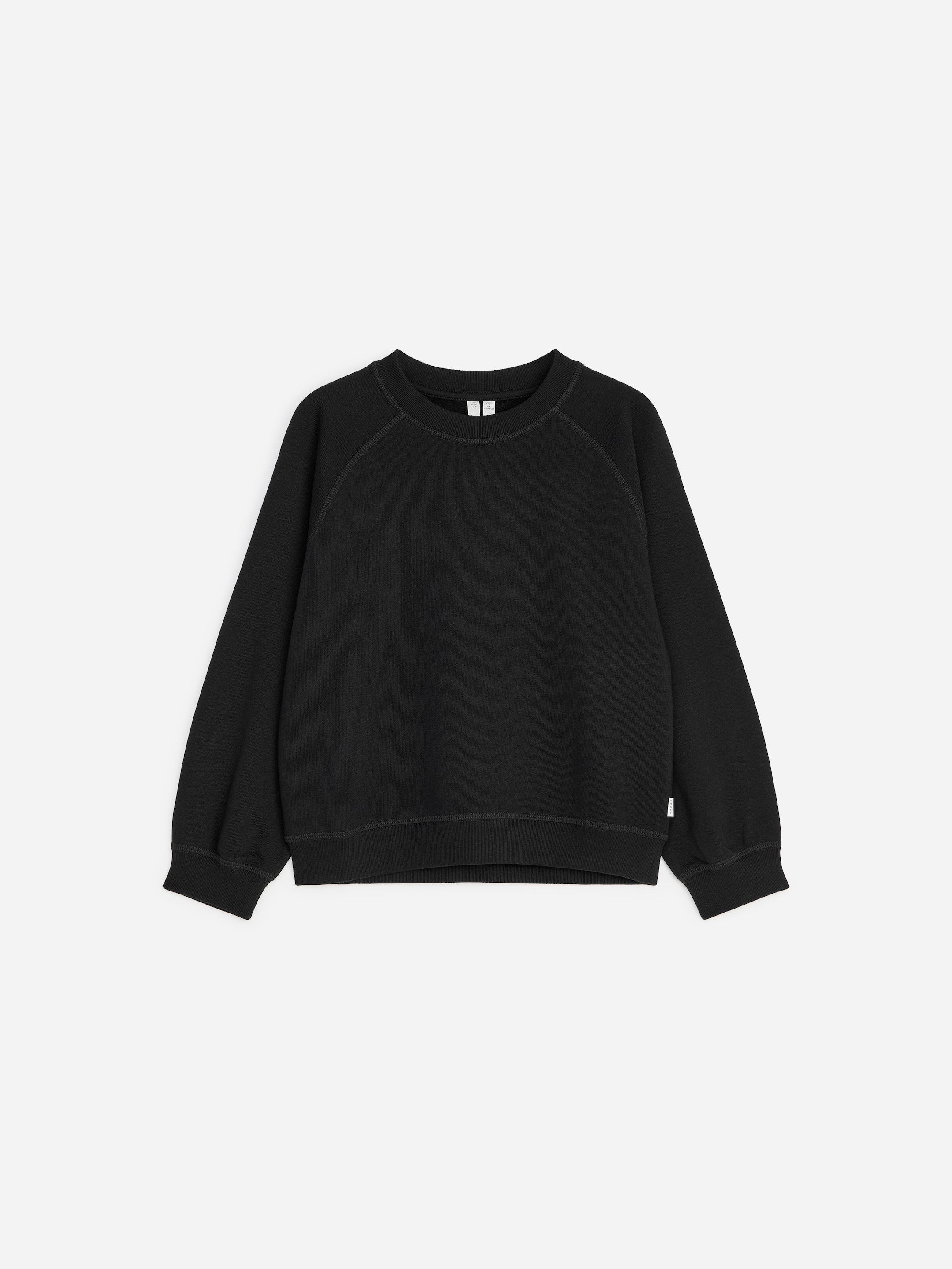 Cotton Sweatshirt-Black-19958
