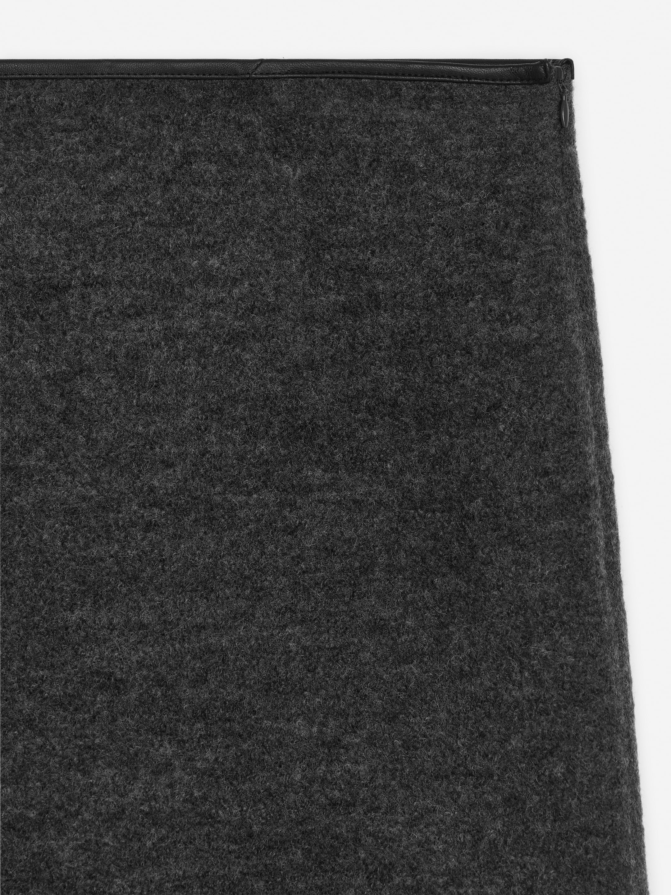 Minirock aus Wollmischung - Dunkelgrau - Regular Fit - Damen - StillMedia/DescriptiveDetail - 2
