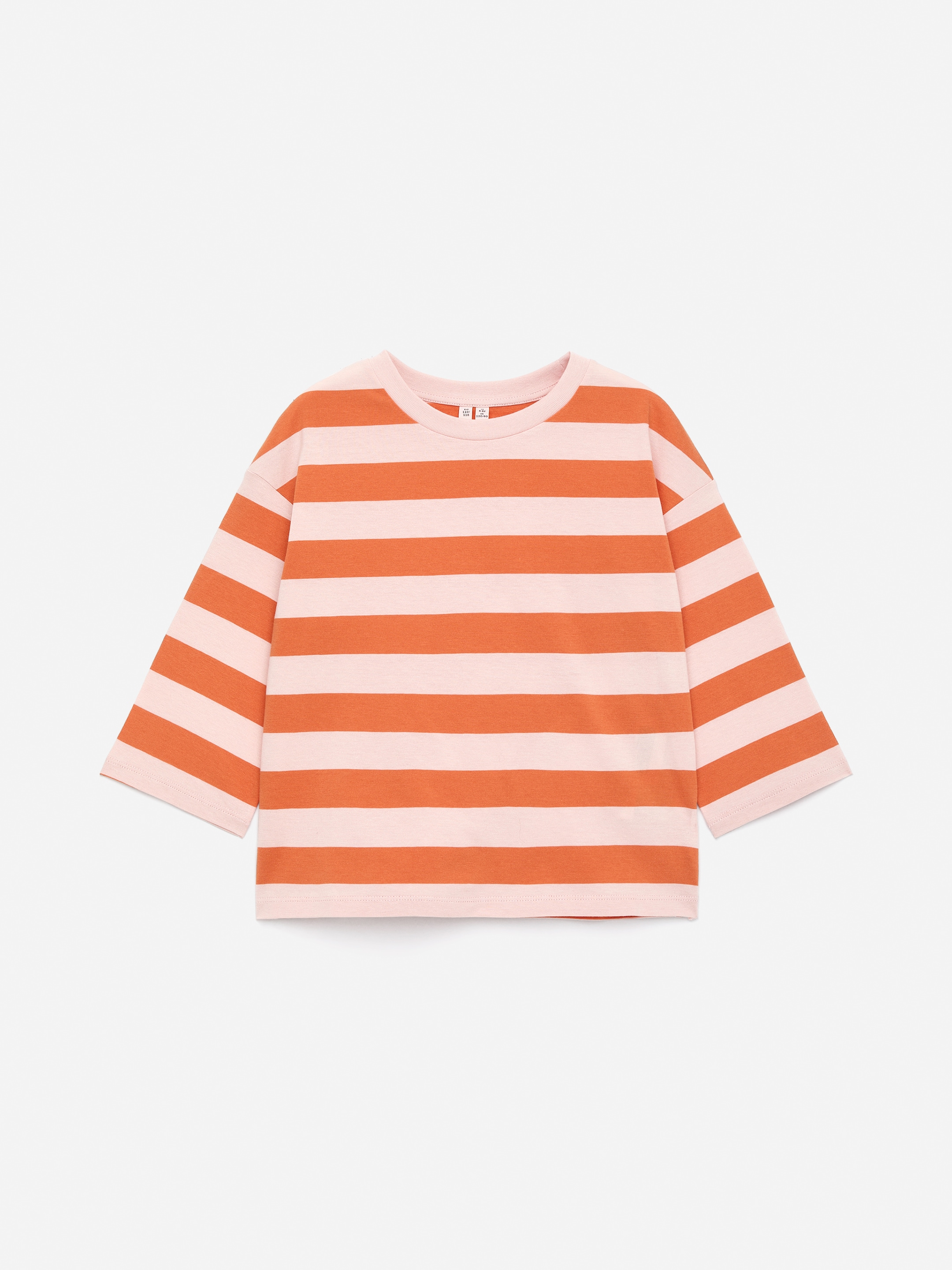 View larger image: Long-Sleeved T-Shirt - Pink/Orange - Kids | H&M GB 1