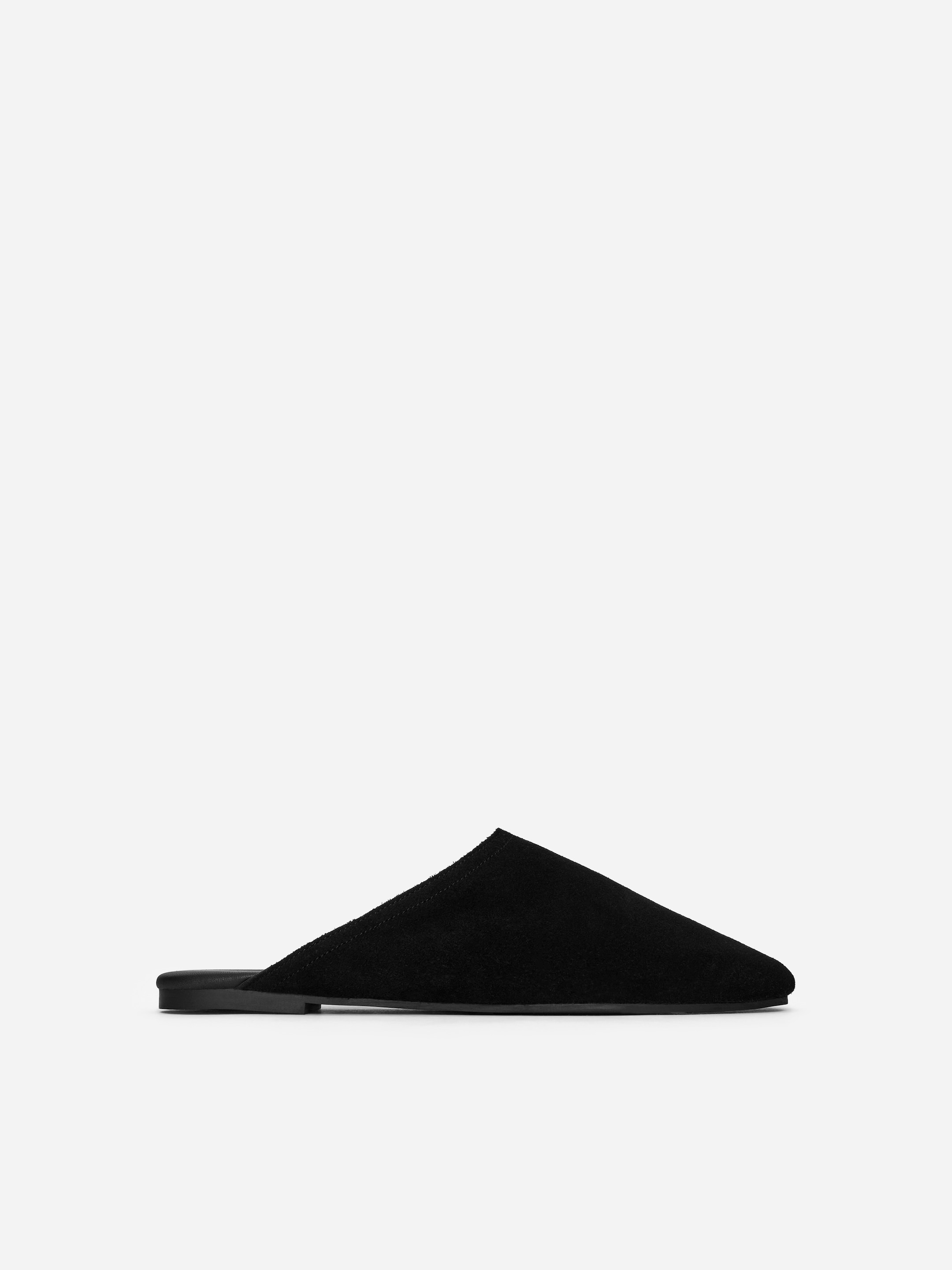 Suede Travel Slippers-#272627-17601