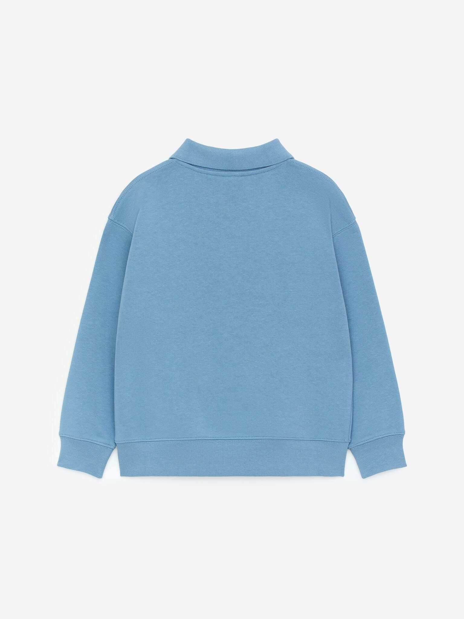 Polo en coton - Bleu ciel - 2