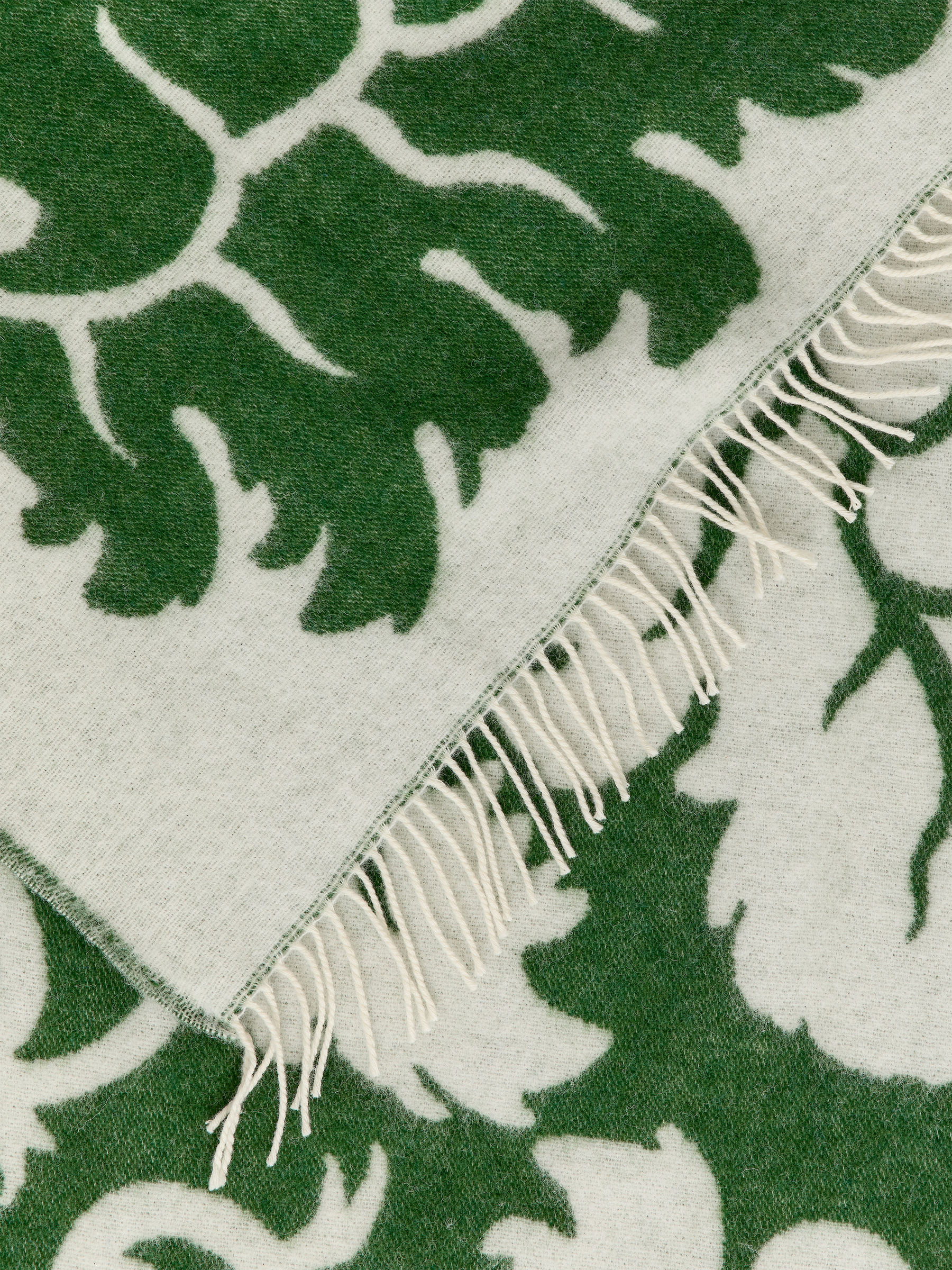 Klippan Wool Blanket - Off White/Green - Homeware - StillMedia/DescriptiveDetail - 1