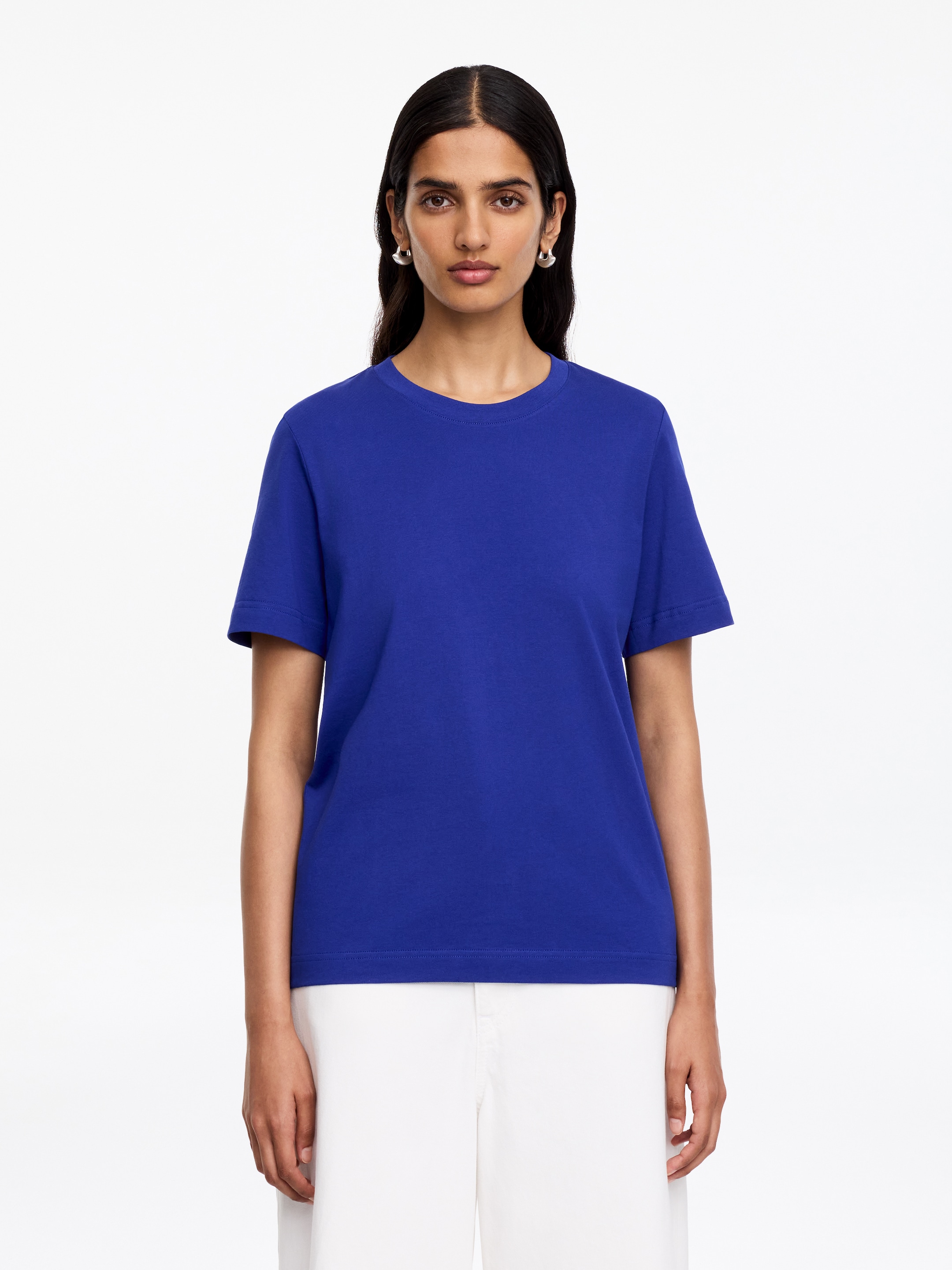 Signature Short-Sleeve T-Shirt-Blue-19518
