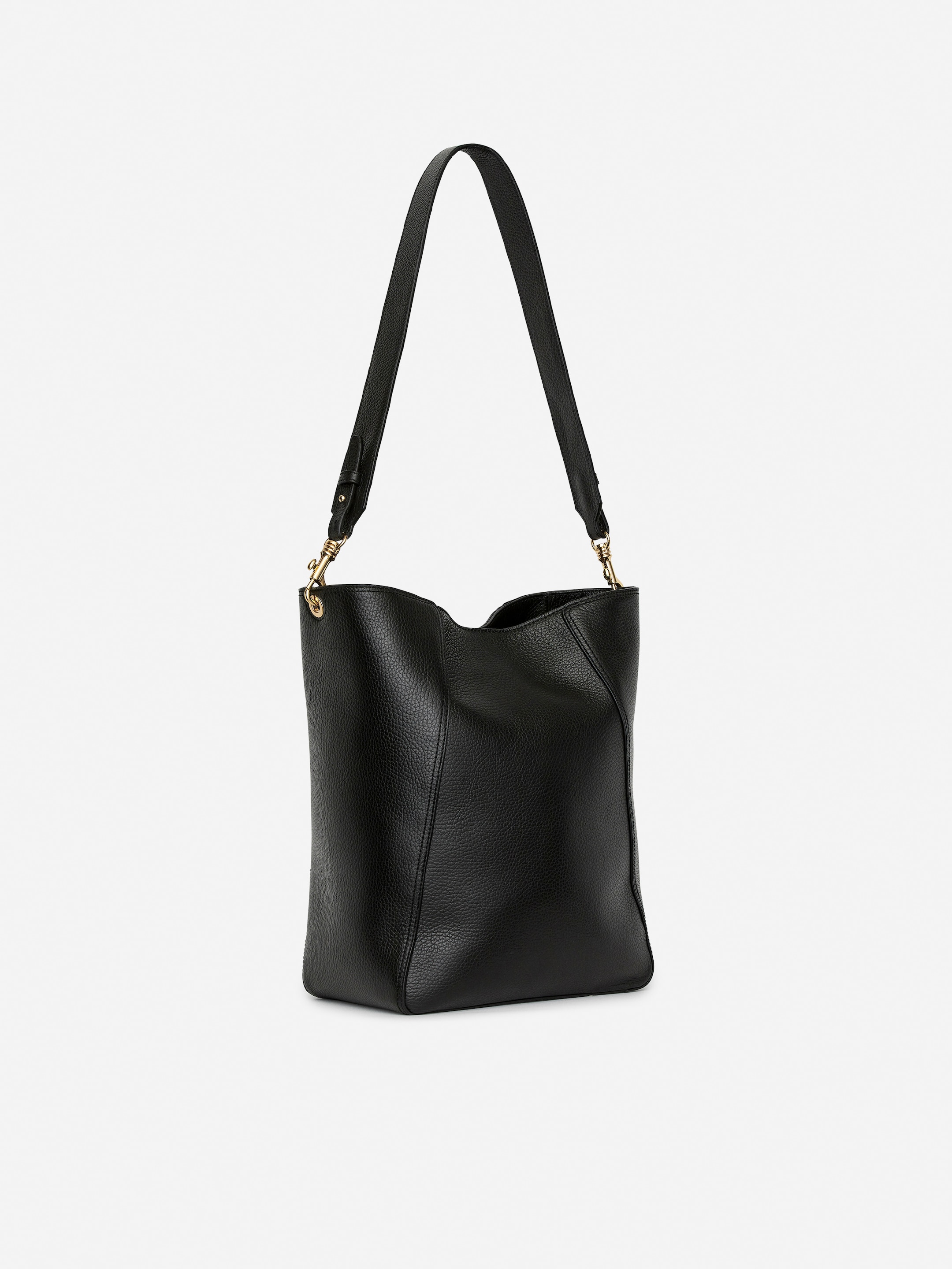 Leather Bucket Bag - Black - Women - StillMedia/DescriptiveStillLife - 2