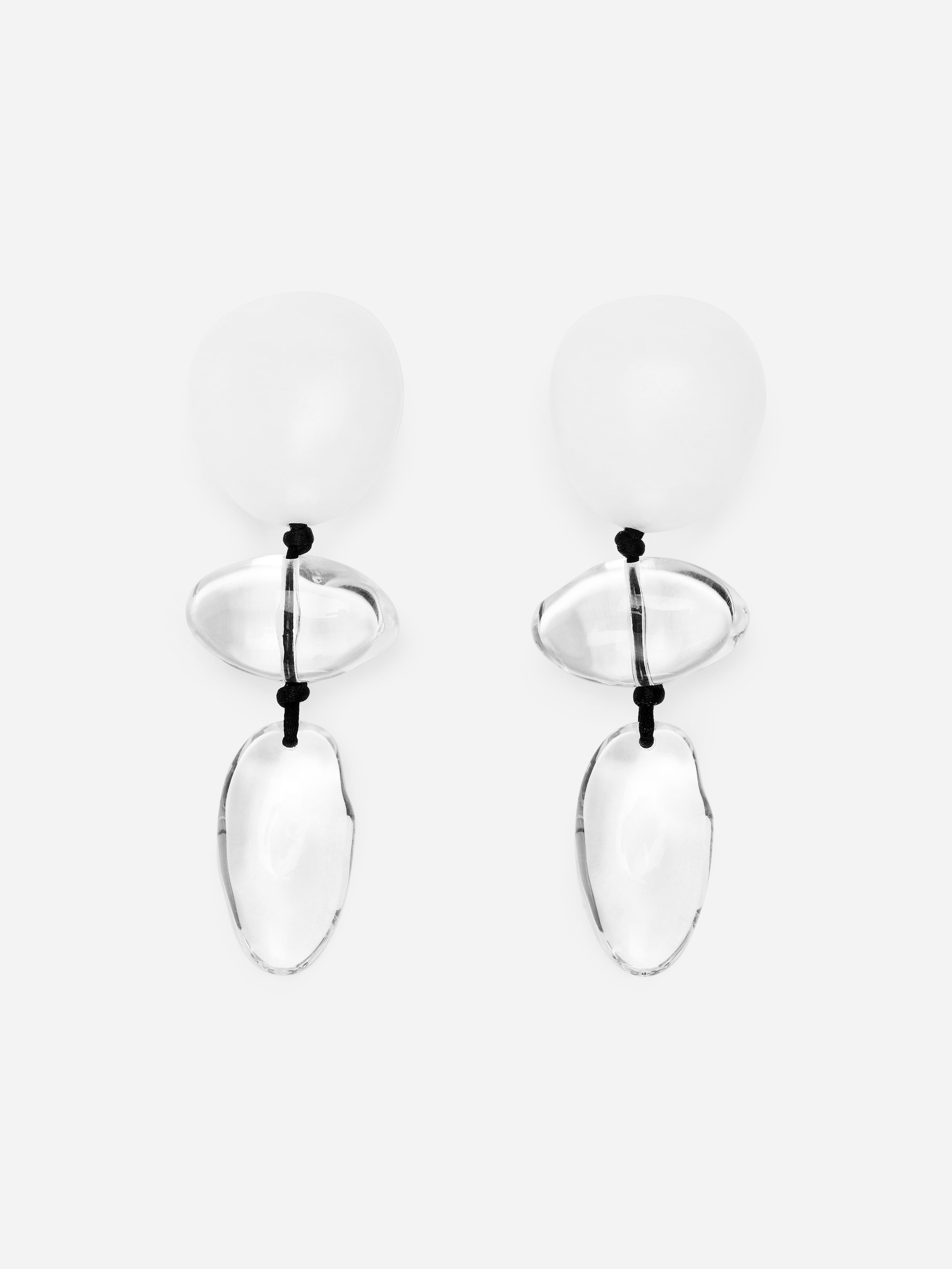 Clip-On Earrings-#FFFFFF-17967
