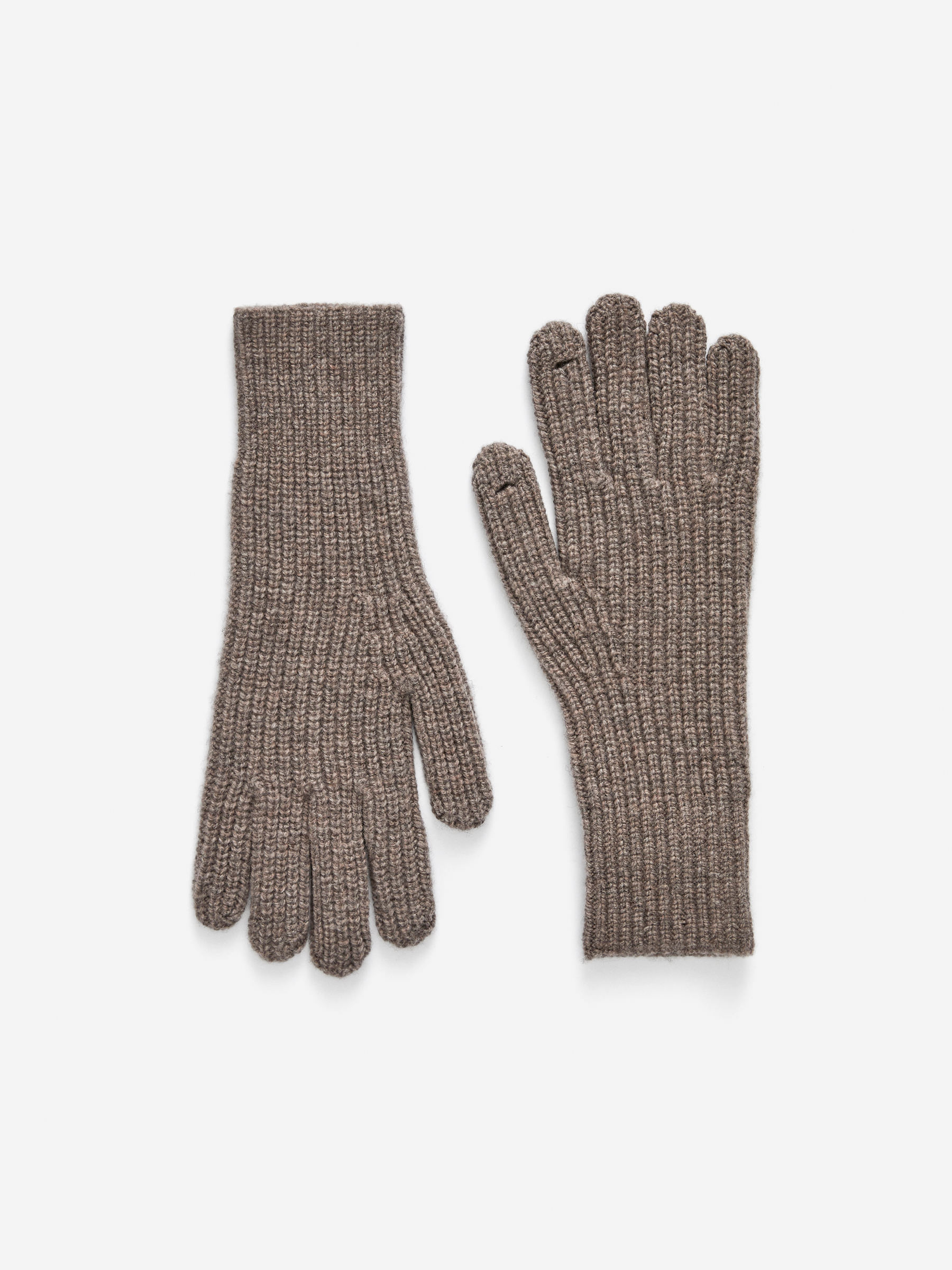 Wool Gloves-#83786B-16678