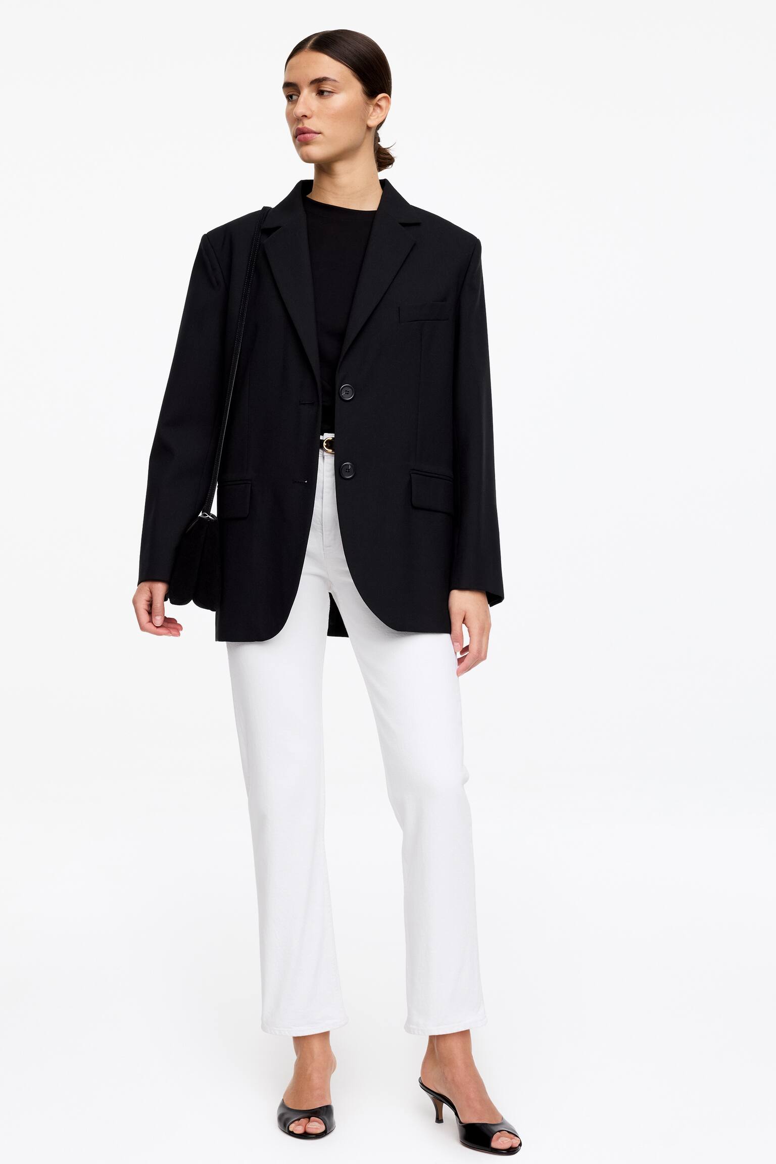 JADE CROPPED slim jeans - Hvid/Forvasket sort/Lyseblå/Hvid/Mørkeblå/Blå/Blå/Mørkeblå - 4