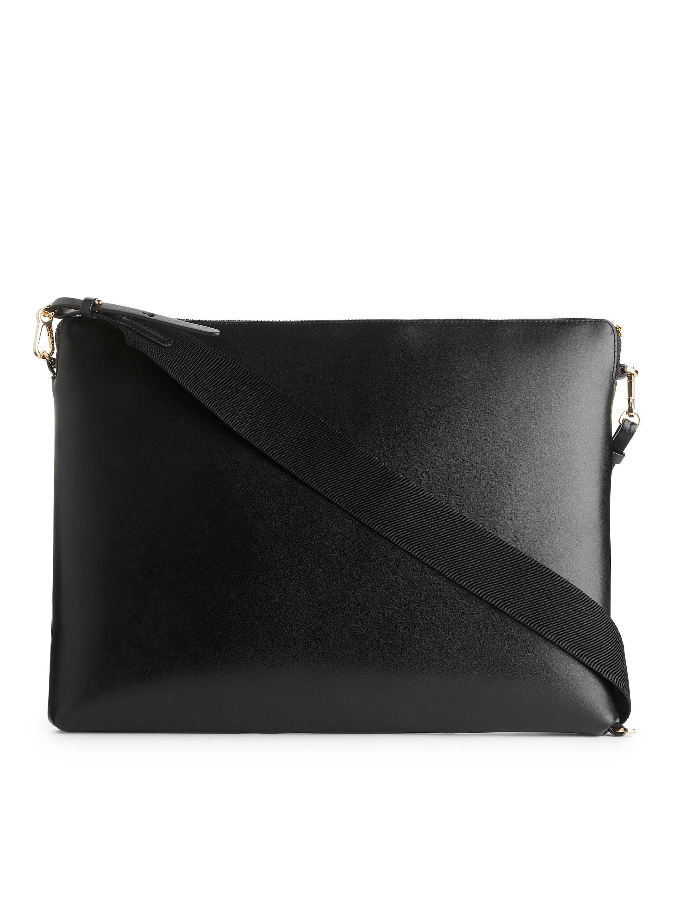 Zobacz większy obraz: Skórzane etui na laptopa - Czarny - ONA | H&M PL 3