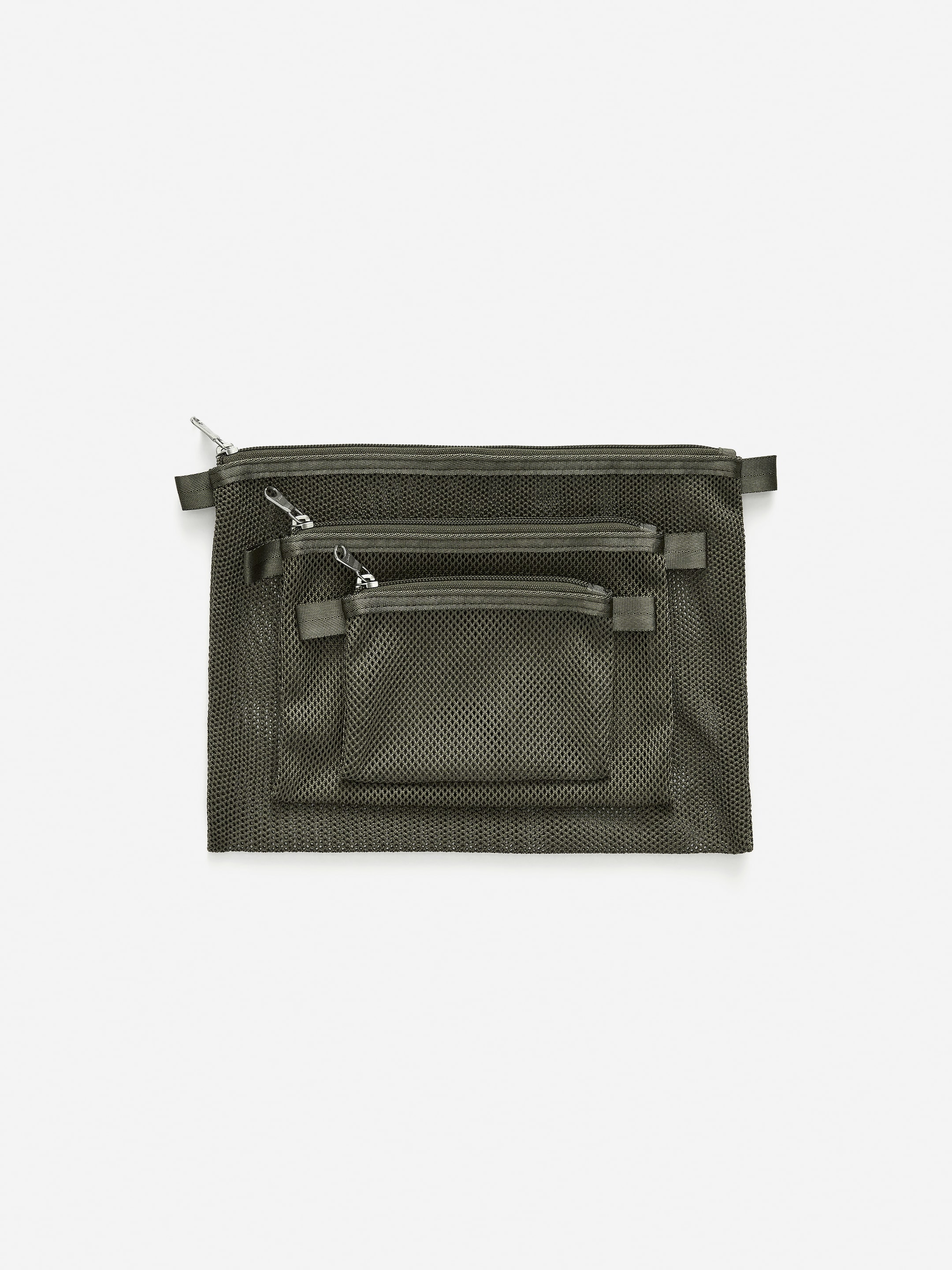 Grotere afbeelding bekijken: Mesh Travel Organisers - Khaki Green - HEREN | H&M BE 3