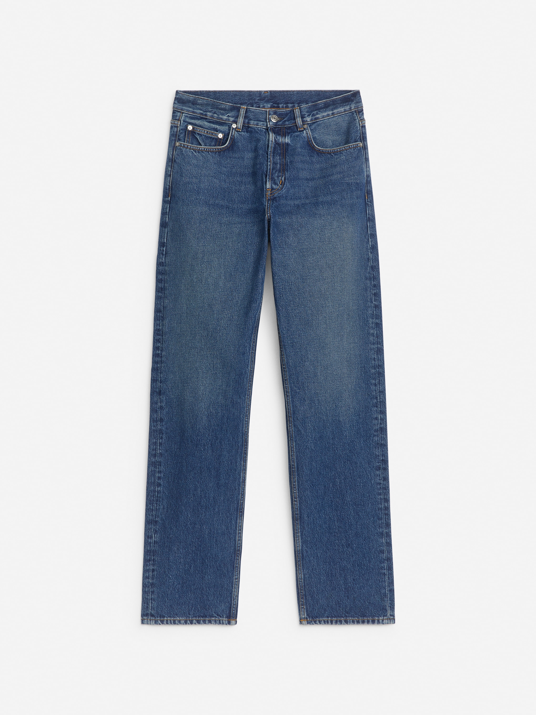 OCEAN Loose Straight Jeans - Blue/Mid Blue/Blue/Black/Dark Blue/Dark Blue/Ecru/Mid Blue/Dark Blue