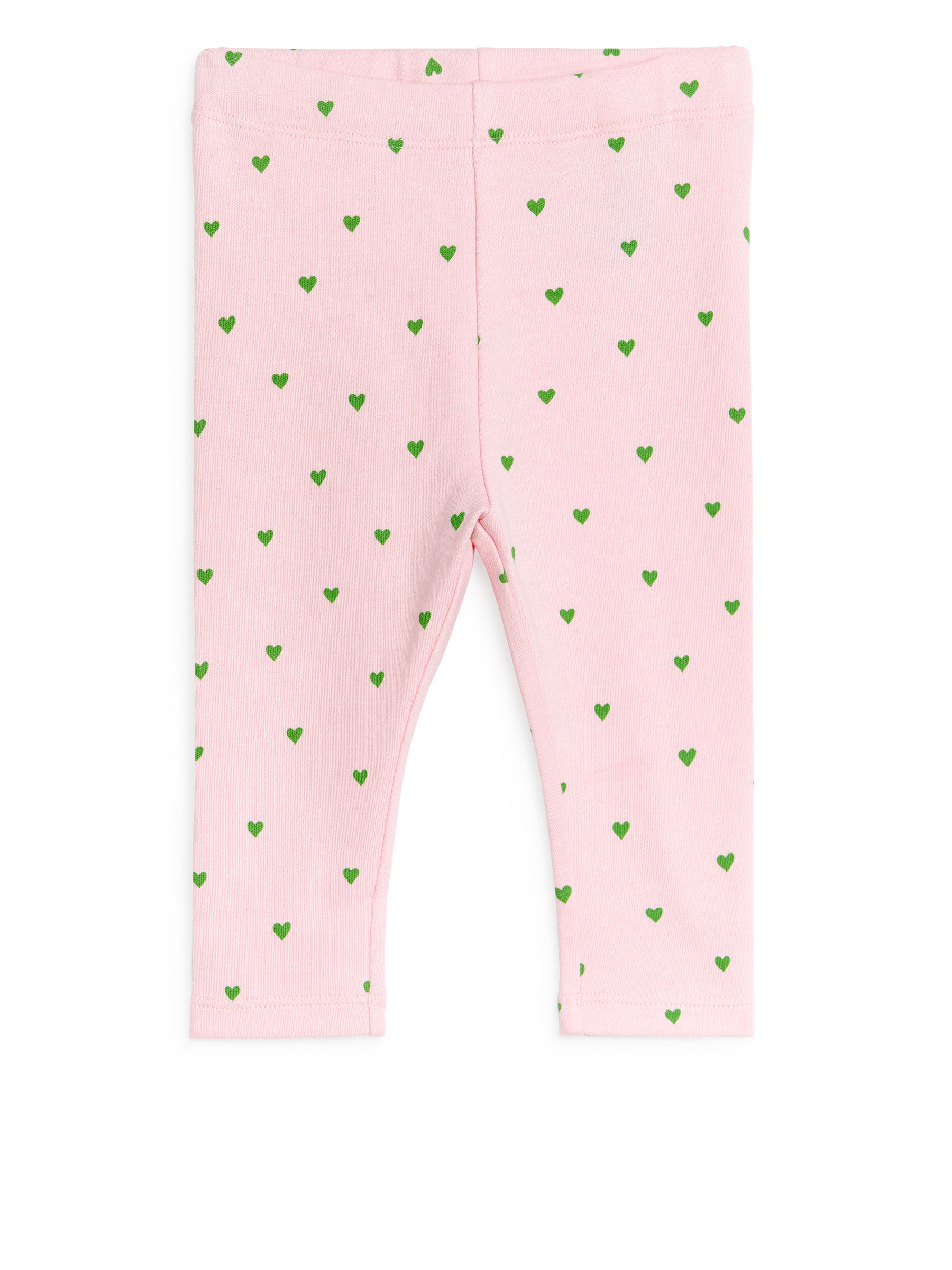 Jerseyleggings - Herzen in Rosa/Grün - Kinder - StillMedia/DescriptiveStillLife - 2