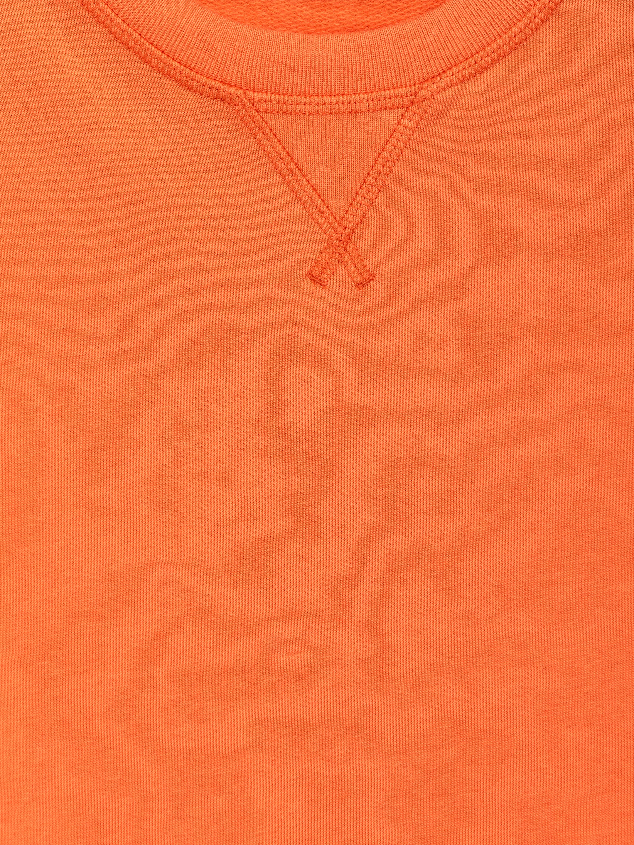 Sweatshirt aus French Terry - Orange - Regular Fit - children - StillMedia/DescriptiveDetail - 3