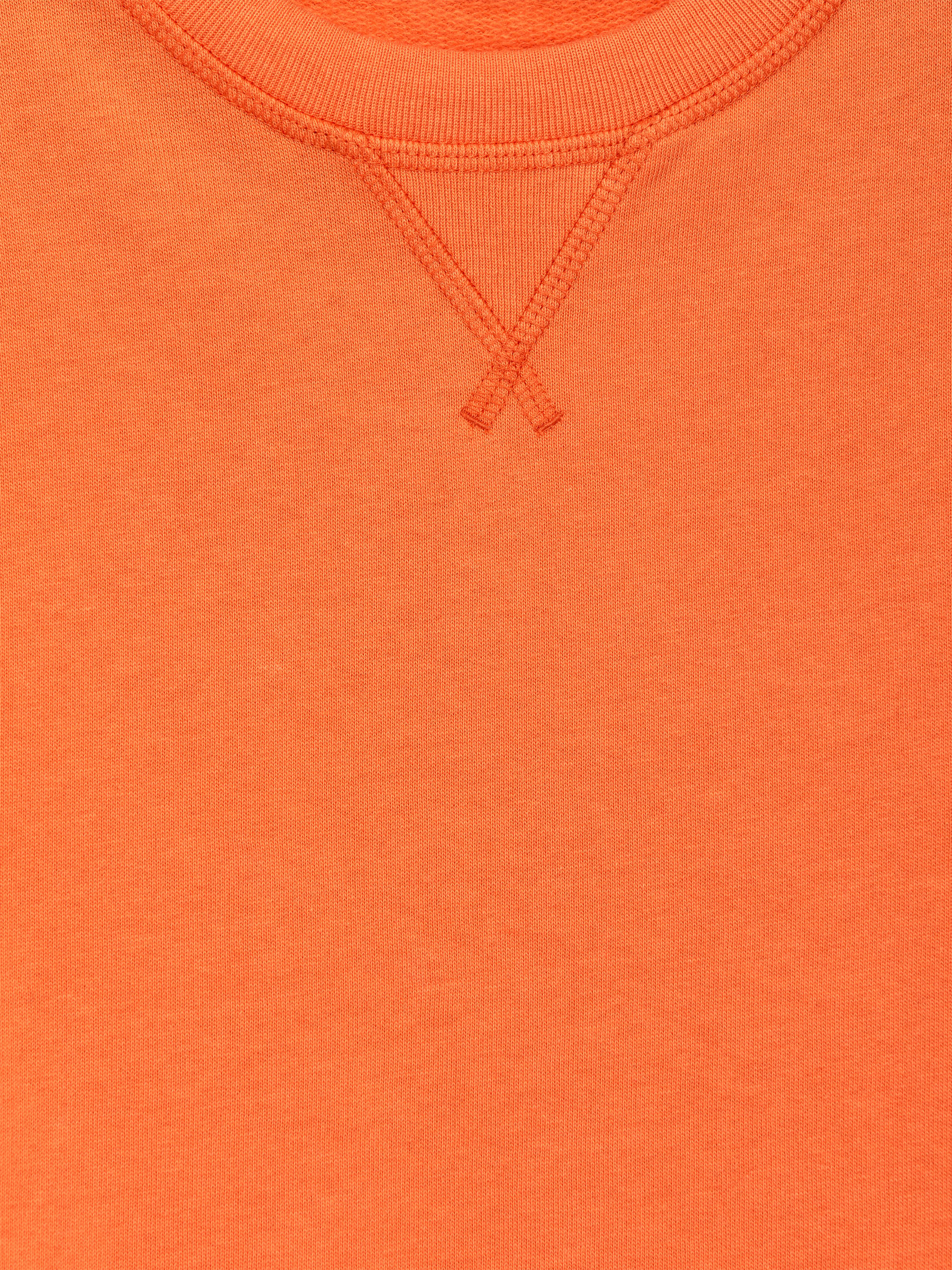 French Terry Sweatshirt - Orange - Regular fit - Children - StillMedia/DescriptiveDetail - 3