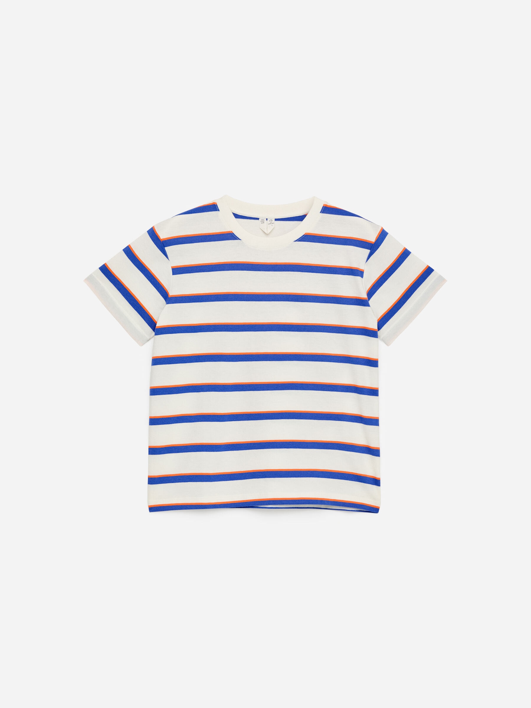 Camiseta con cuello redondo-#EDEEE6-19122