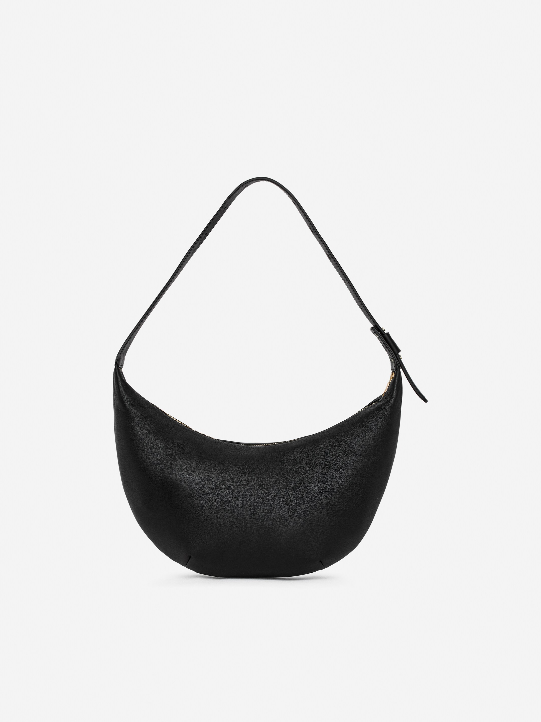 Mittelgroße, geschwungene Schultertasche - Schwarz - Damen - StillMedia/DescriptiveStillLife - 12
