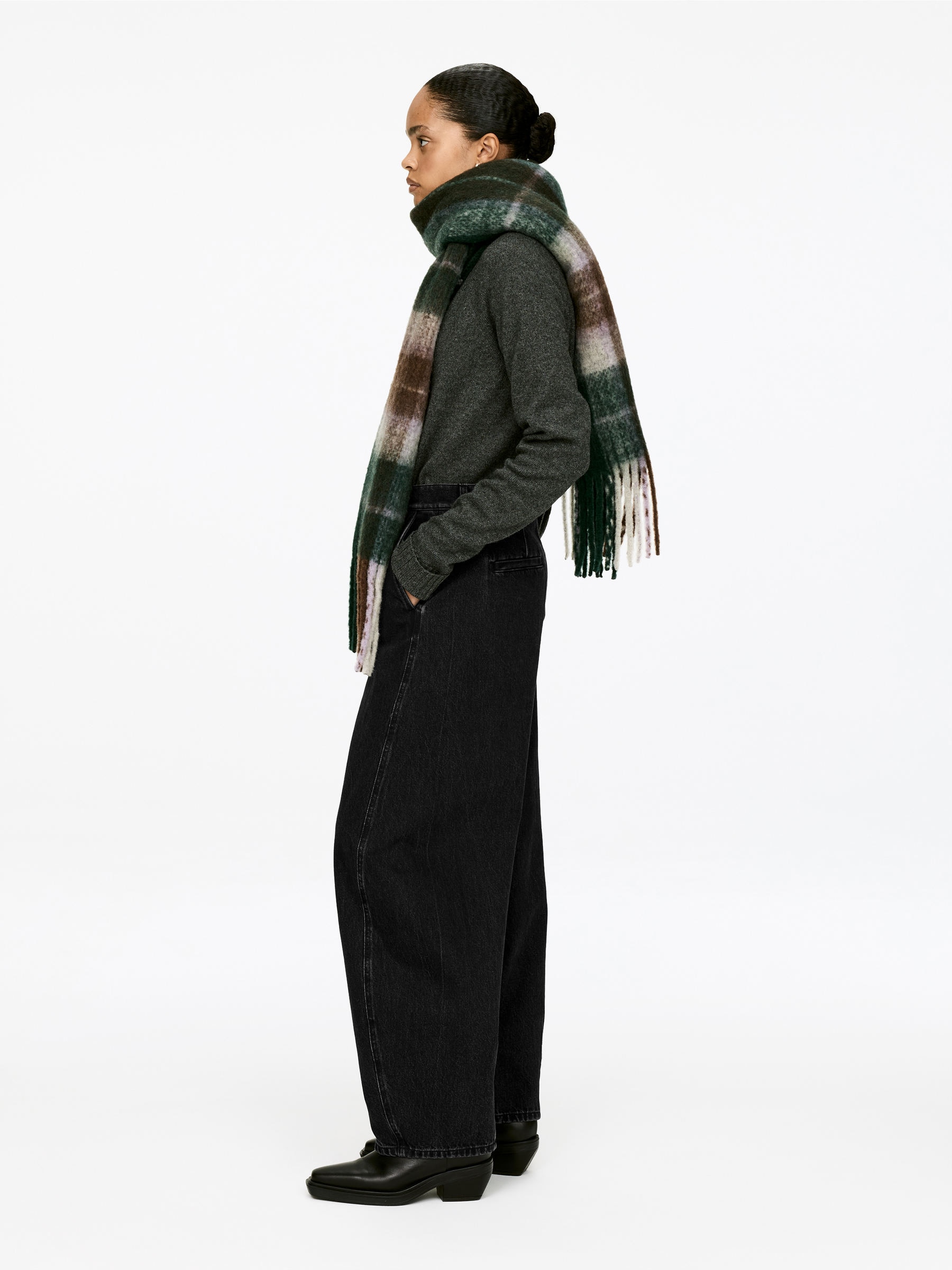 Jeans mit Barrel Legs - Grau - Relaxed Fit - Damen - StillMedia/Lookbook - 5