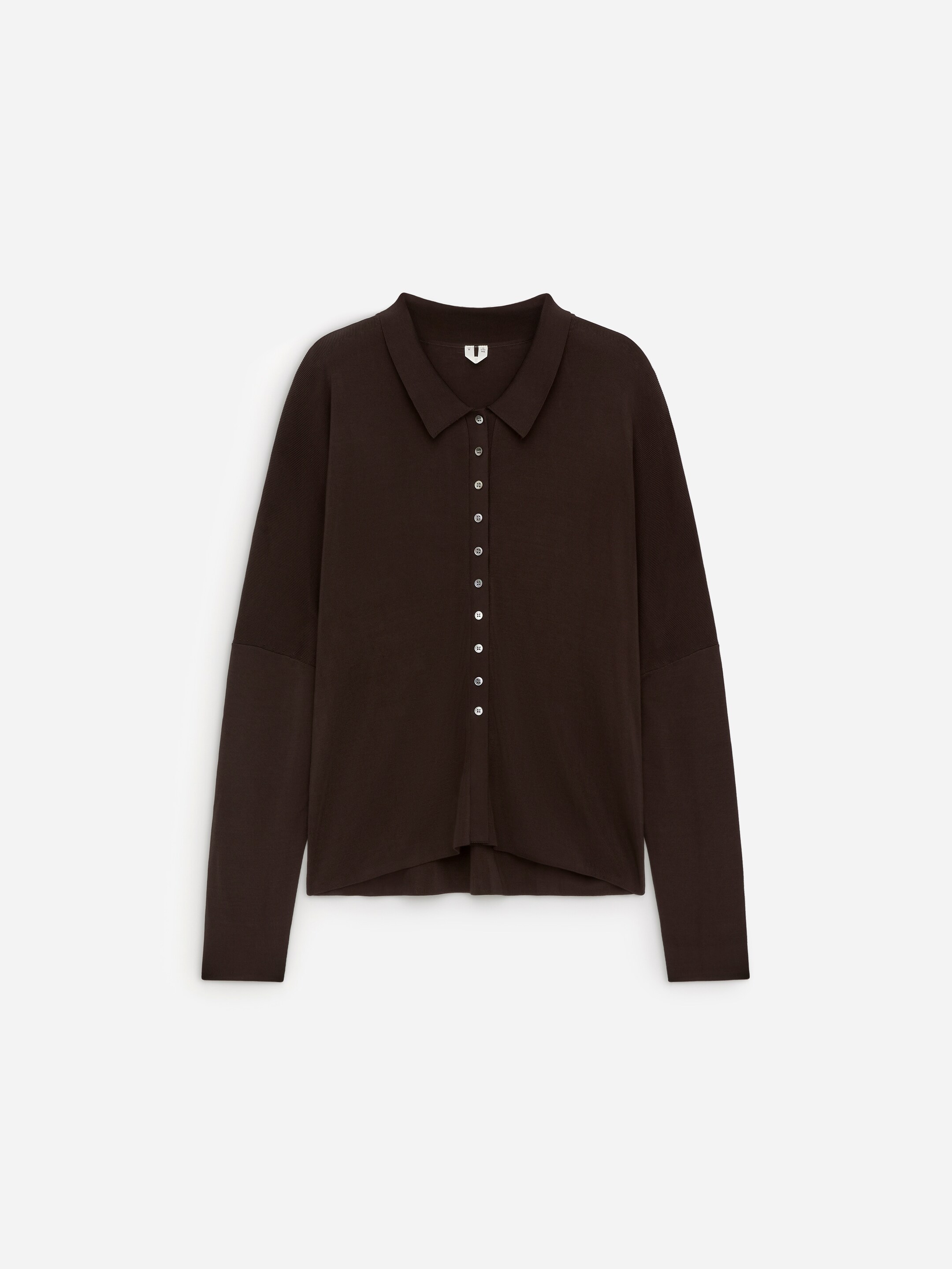 Zobrazit větší obrázek: Jemně Pletená Košile - Tmavě hnědá - ŽENY | H&M CZ 5