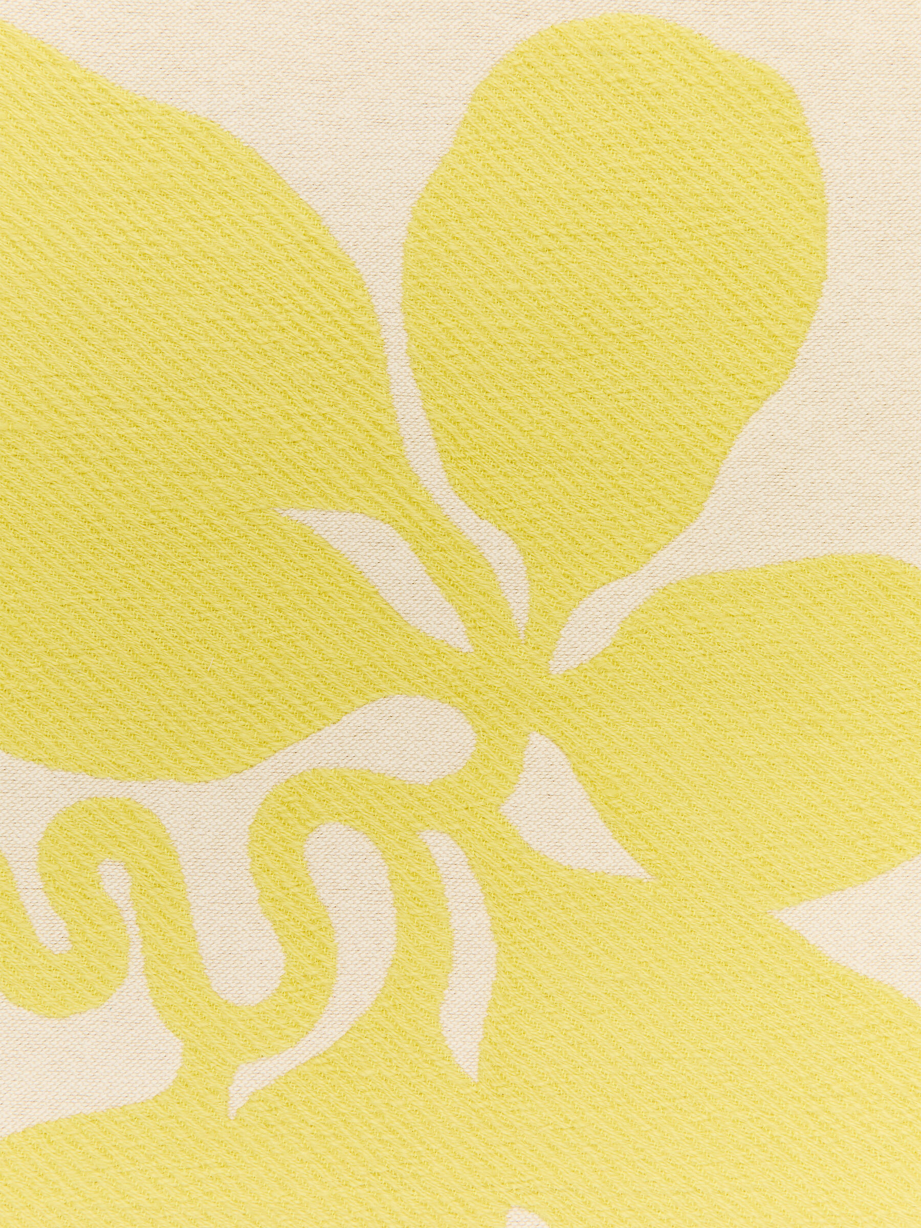 Cotton Wool Cushion Cover 50 x 50 cm - Off White/Yellow - Homeware - StillMedia/DescriptiveDetail - 3