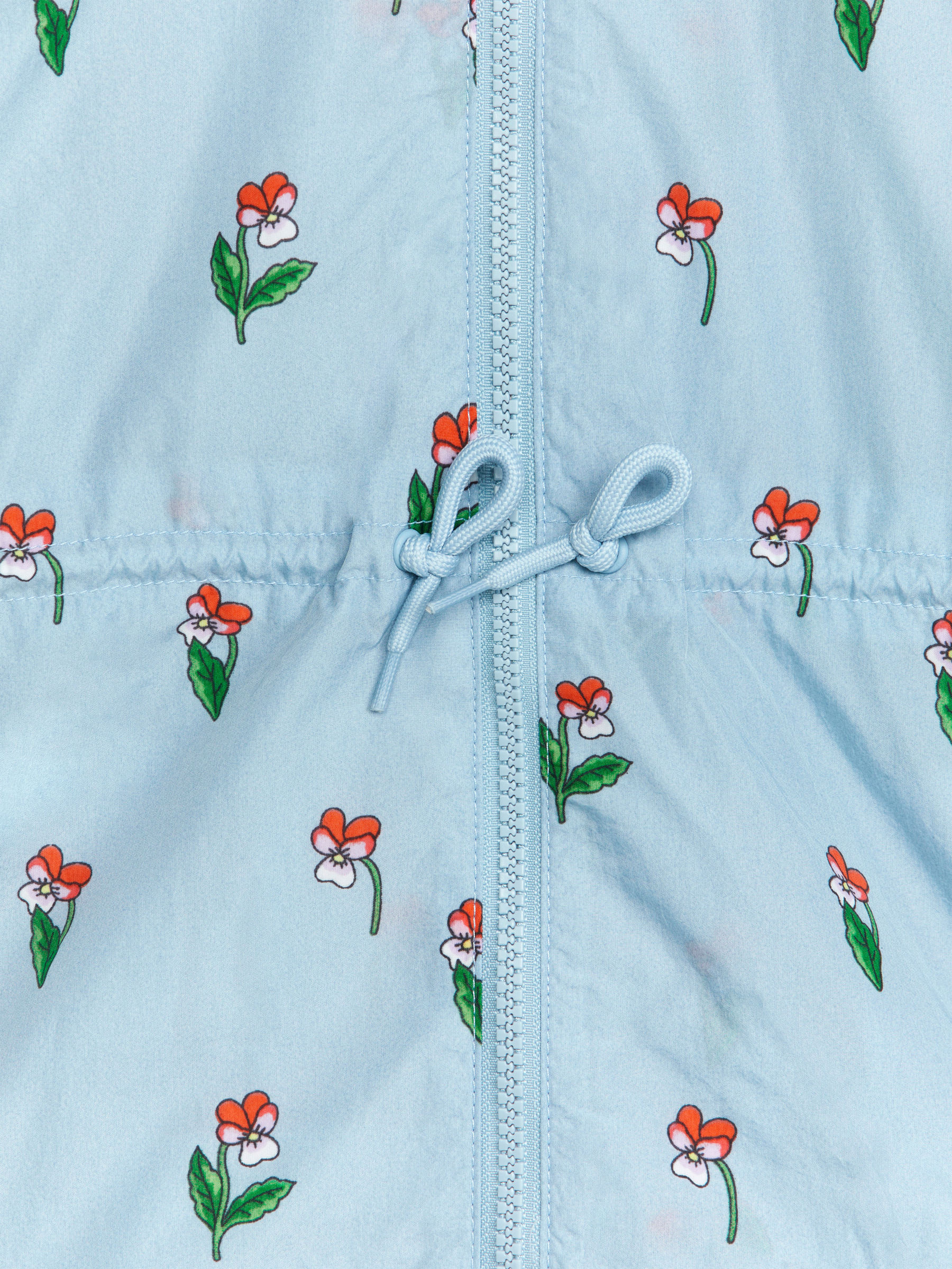 Shell-Jacke - Taubenblau/Blumenmuster - Regular Fit - Kinder - StillMedia/DescriptiveDetail - 2