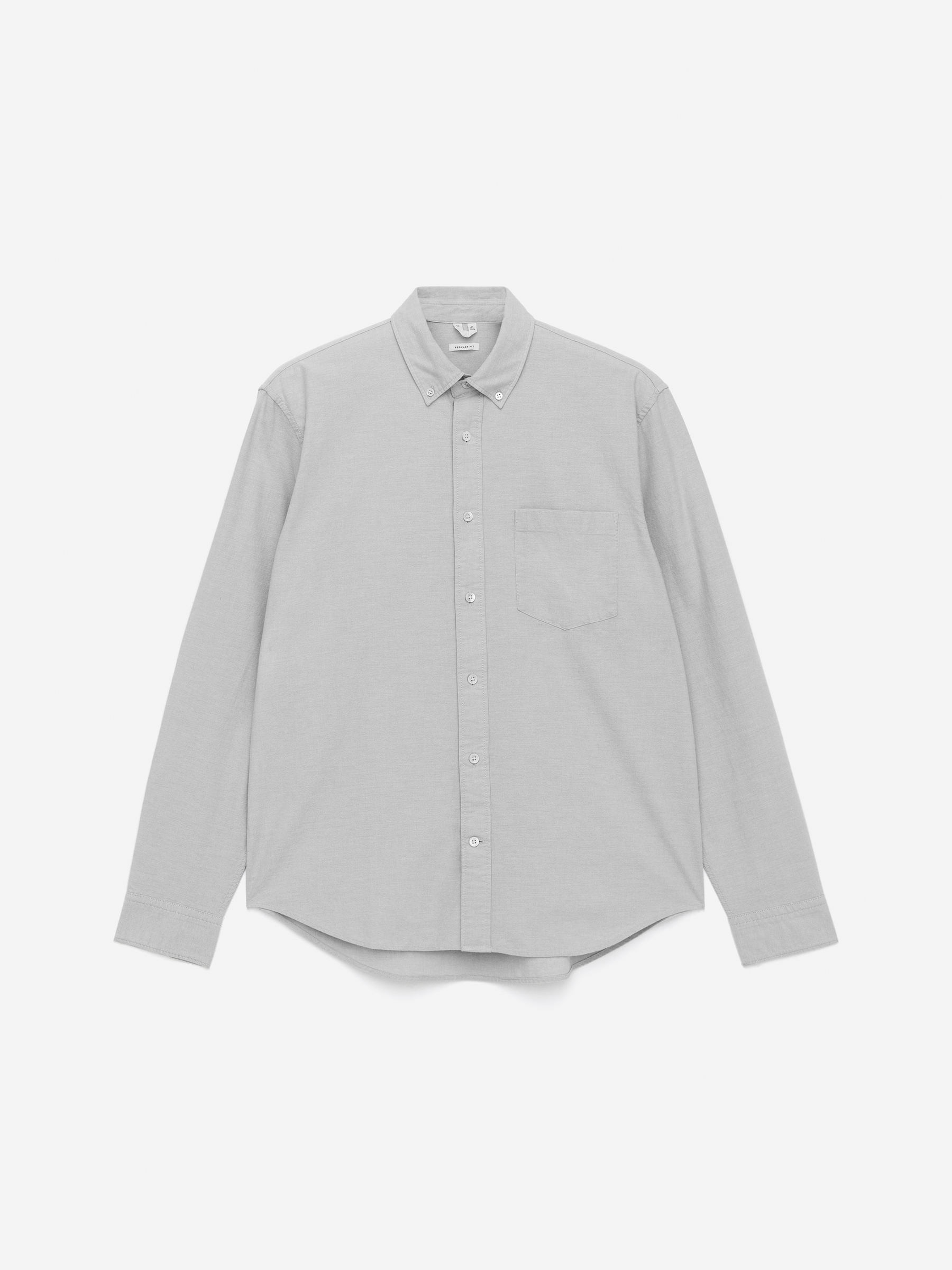 Oxford Shirt - Light Grey - Regular fit - Men - StillMedia/DescriptiveStillLife - 7