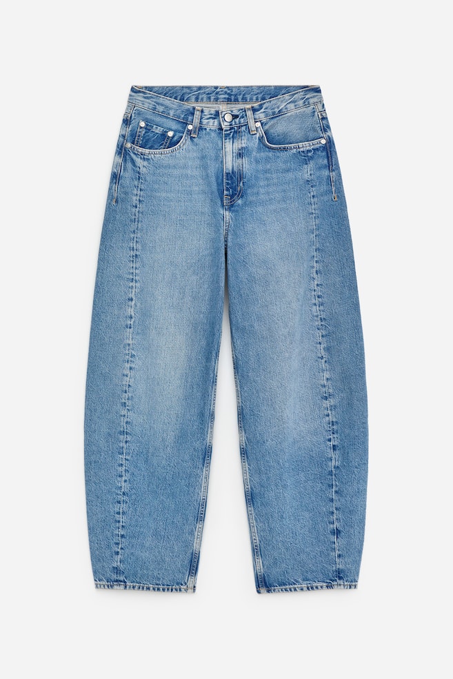 Jeans BLOOM barrel - Blu medio/Bianco/Nero/Bianco sporco/Rosa/Blu - 1