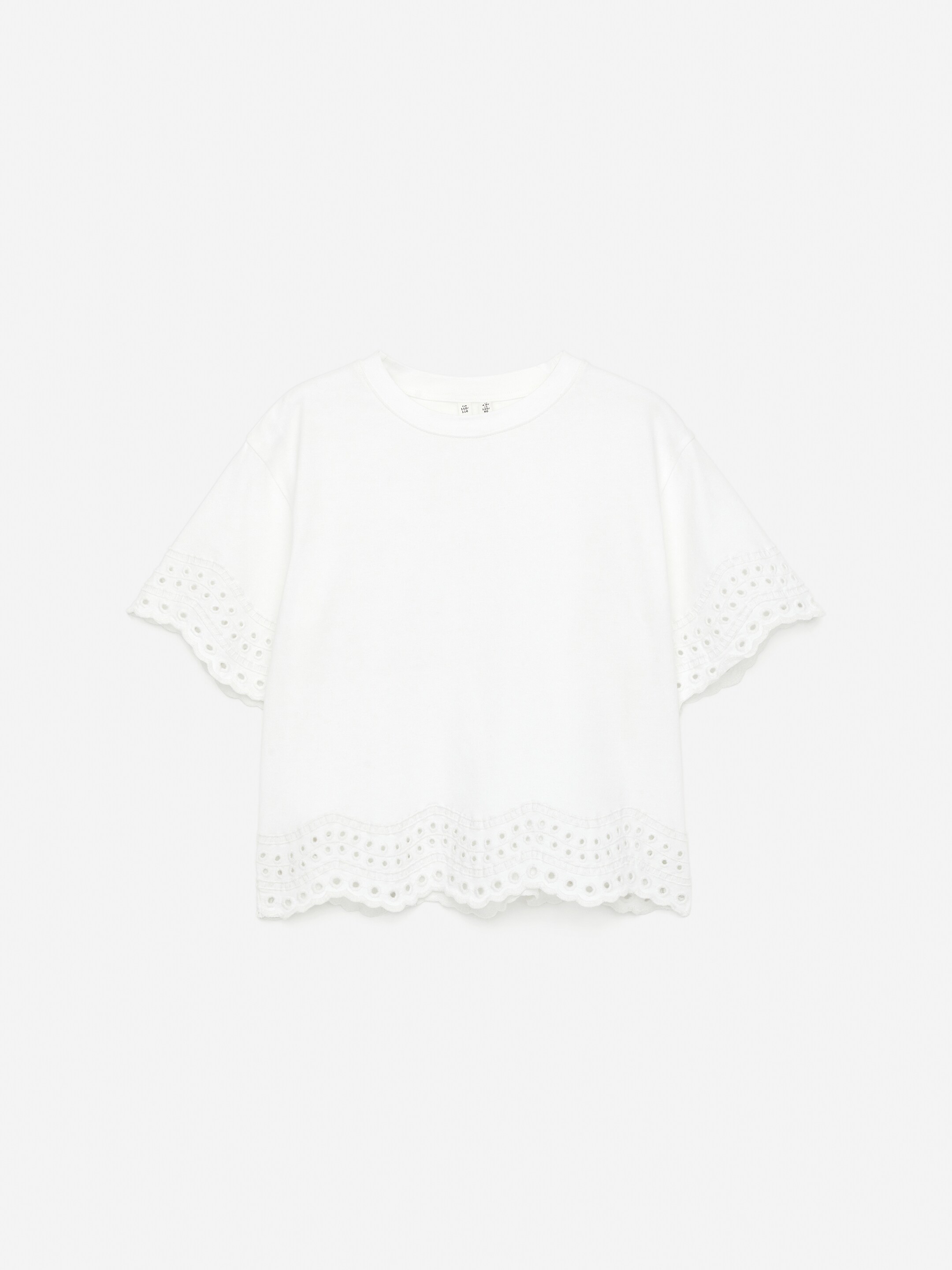 Ingrandisci l'immagine: Broderie Anglaise Top - White - BAMBINO | H&M CH 1
