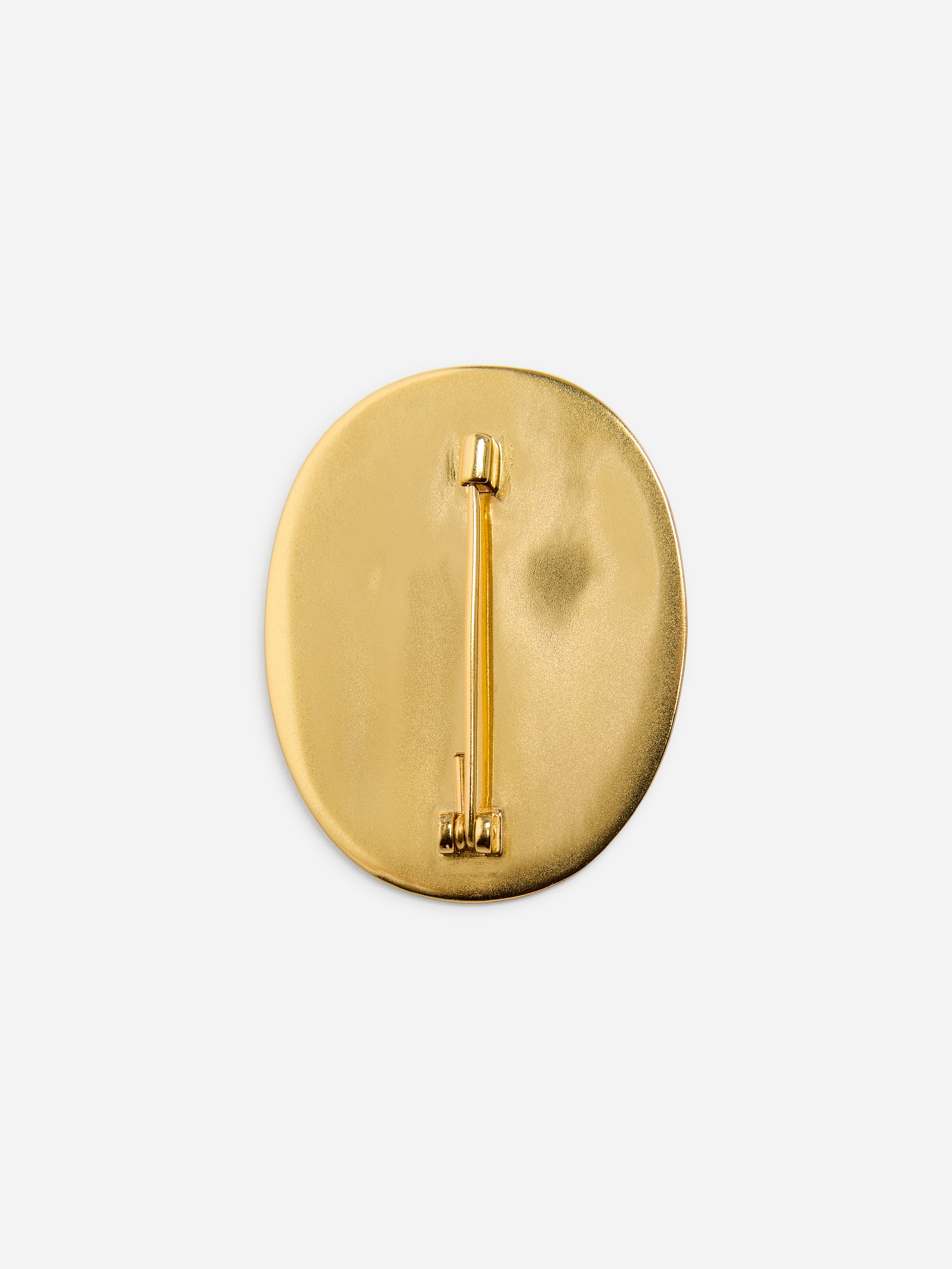 Gold-Plated Brooch - Gold - Women - StillMedia/DescriptiveStillLife - 2