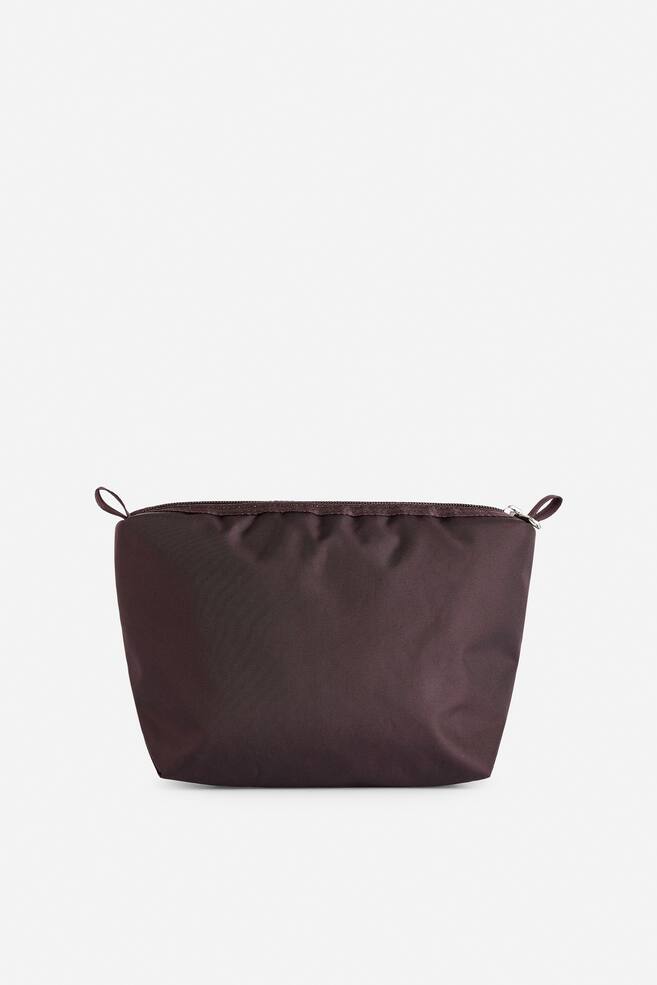 Toiletry Bag - Burgundy/Black - 1