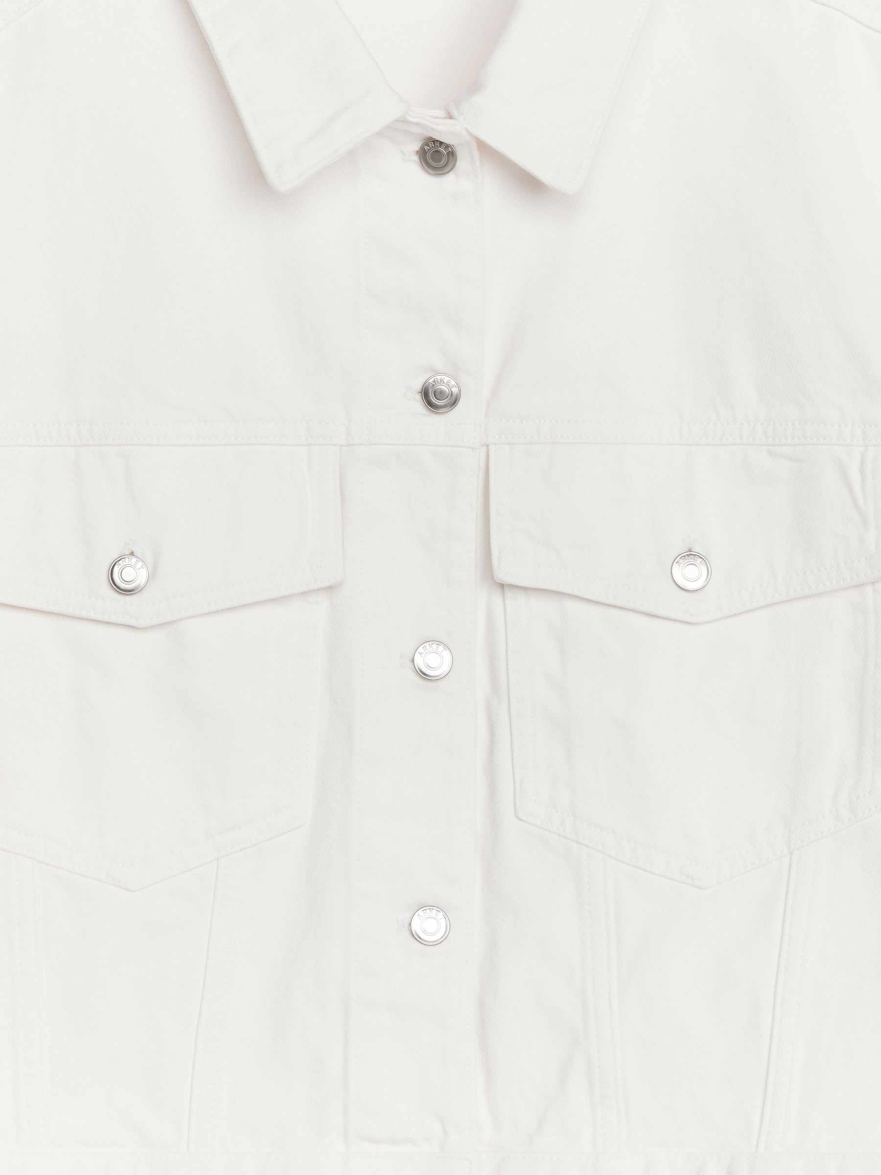 Kurze Jeansjacke - Weiß - Relaxed Fit - Women - StillMedia/DescriptiveDetail - 2