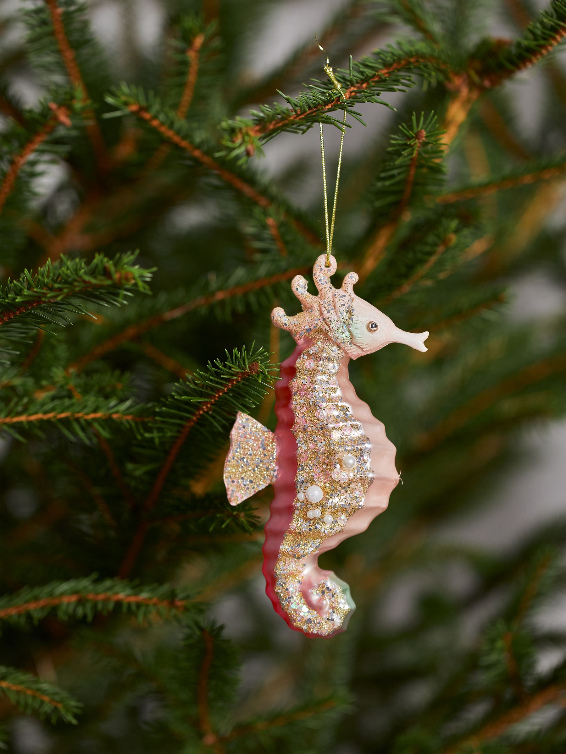 Glitzerndes Seepferdchen von Sass & Belle - Rosa - Haushaltswaren - StillMedia/DescriptiveStillLife - 2