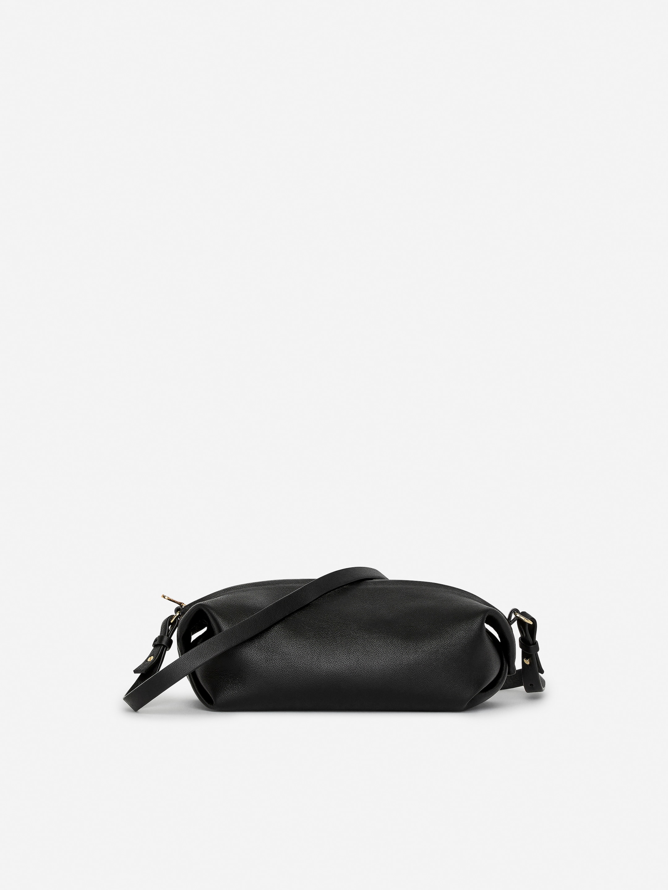 Leather Crossbody Bag-#272628-12457