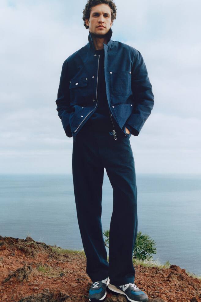 Oversize-Sweatshirt-Indigoblau - 4