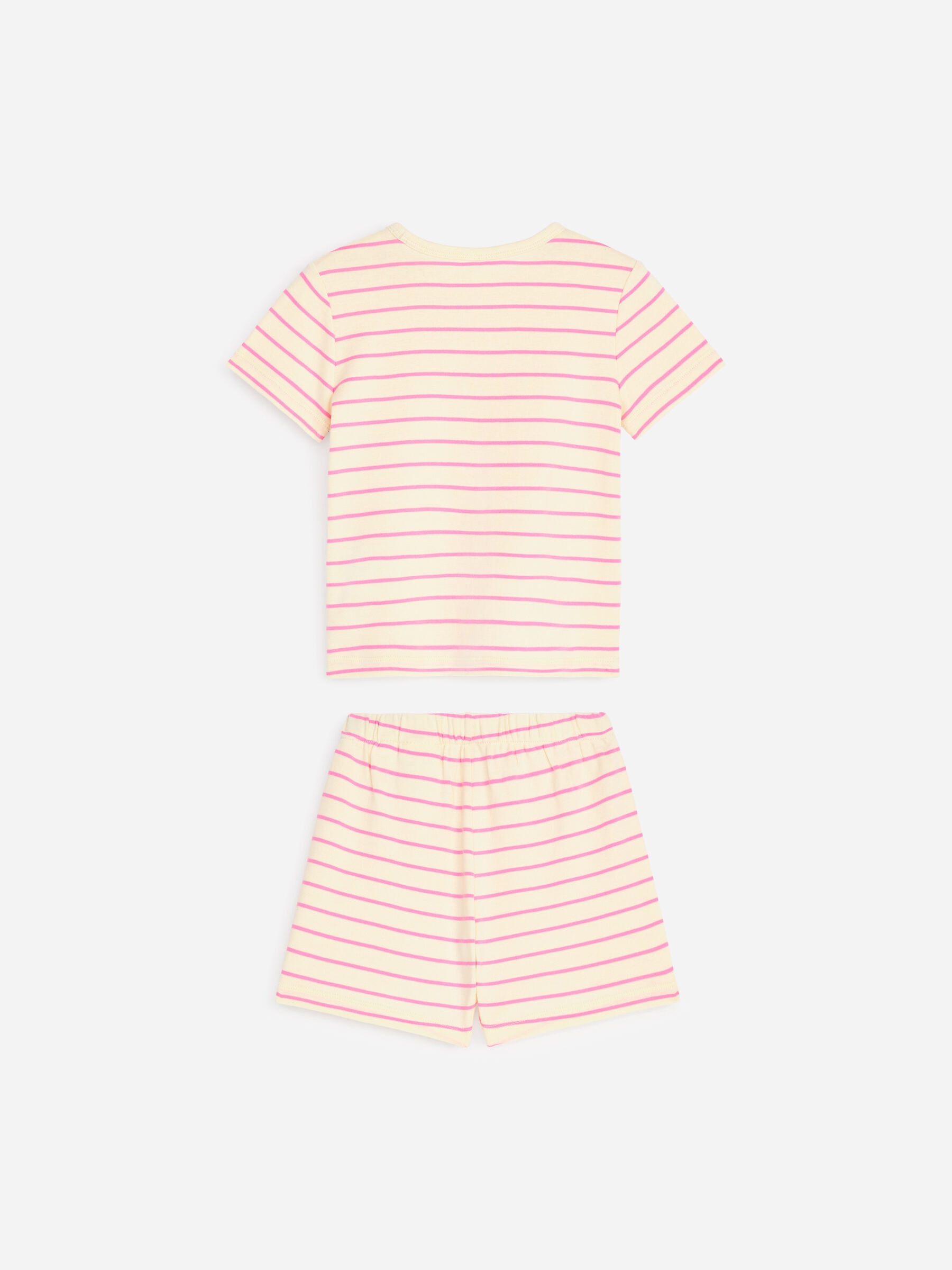 Short Jersey Pyjama Set - Pink/Yellow - Children - StillMedia/DescriptiveStillLife - 2