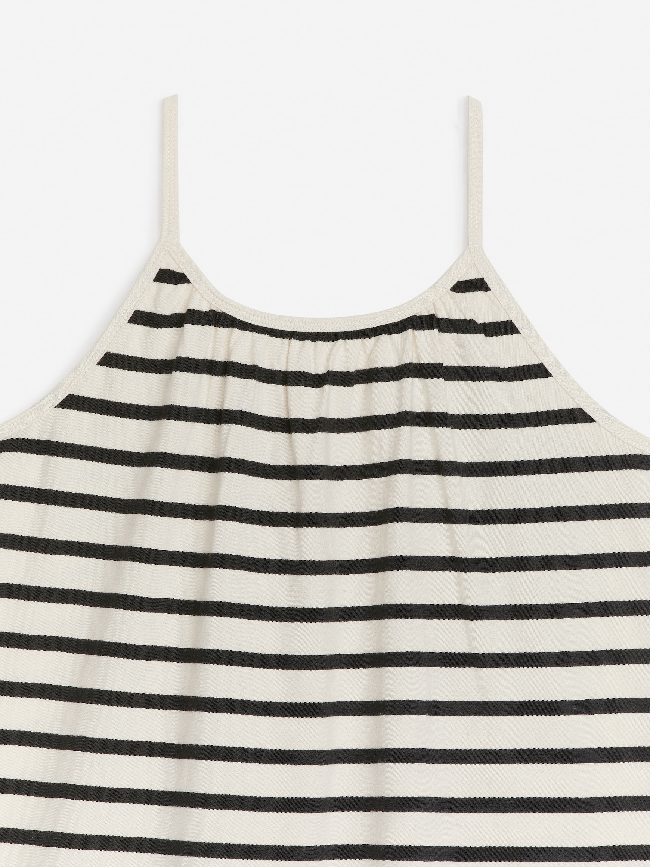 Grösseres Bild ansehen: Trägerkleid aus Baumwolle - Schwarz/Weiß - KINDER | H&M CH 3