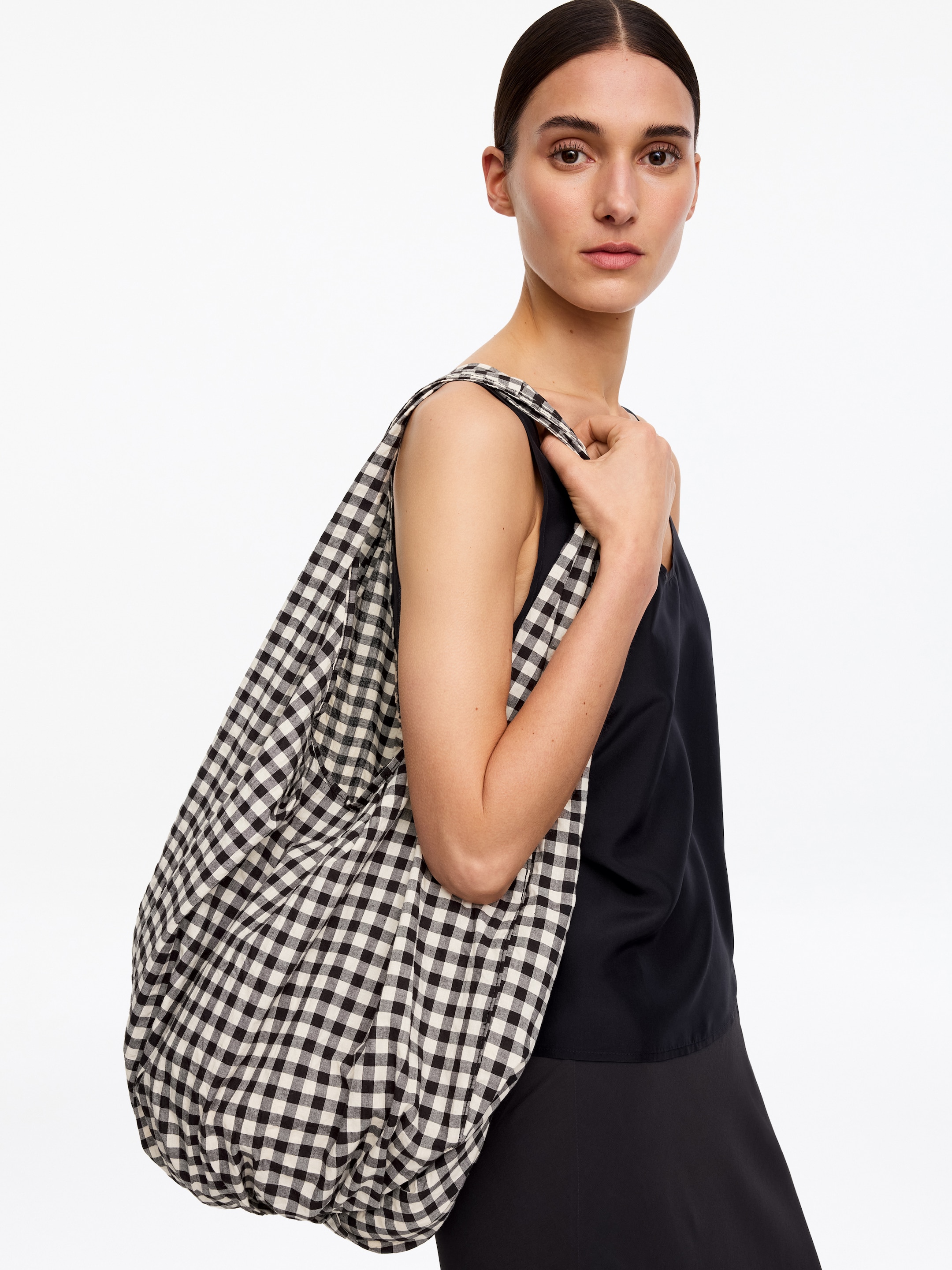 Bolso tote estampado - Blanco roto/Negro - Women - StillMedia/Lookbook - 4