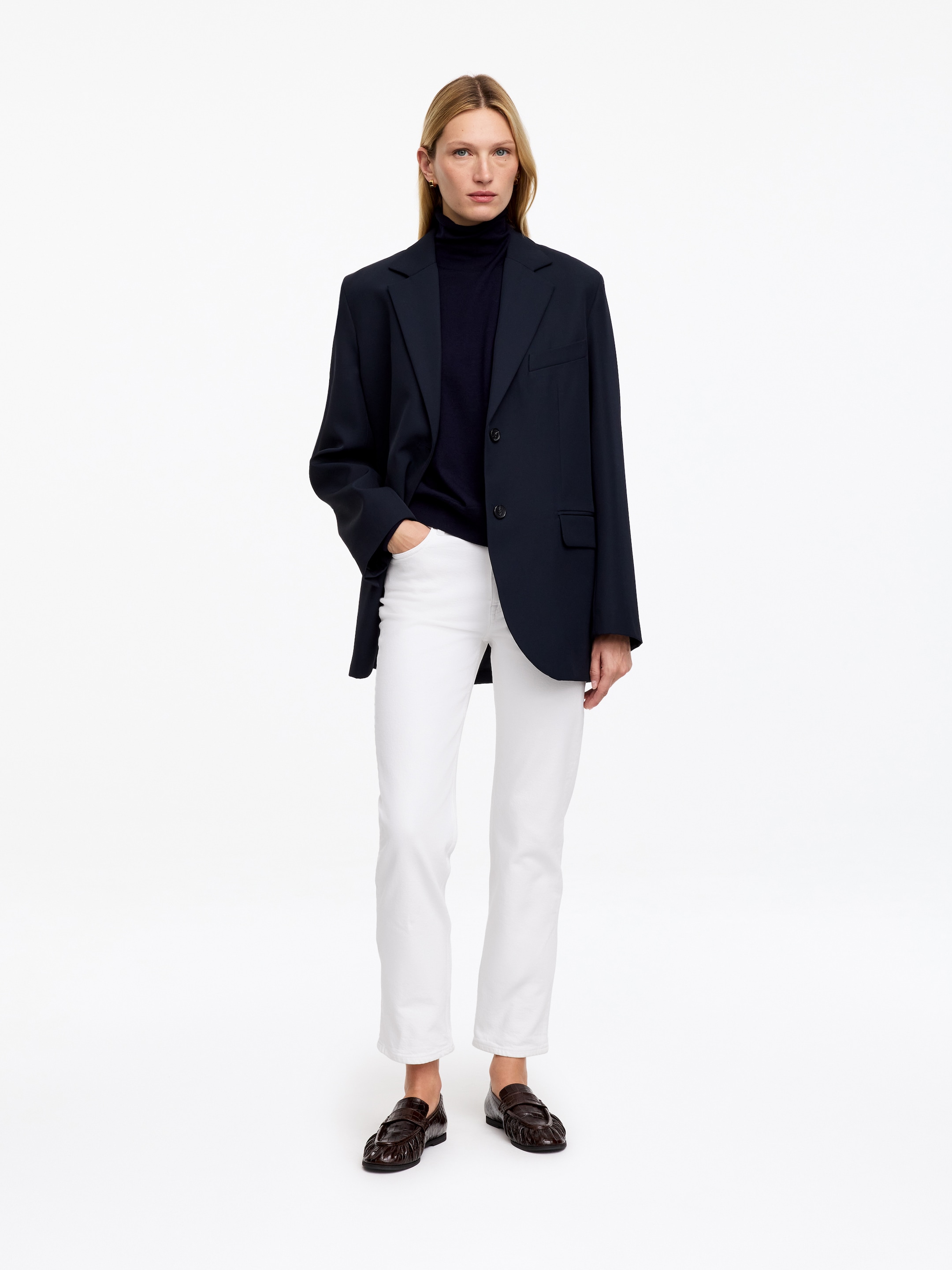 JADE CROPPED Slim Jeans - Off White - Slim fit - women - StillMedia/Lookbook - 5