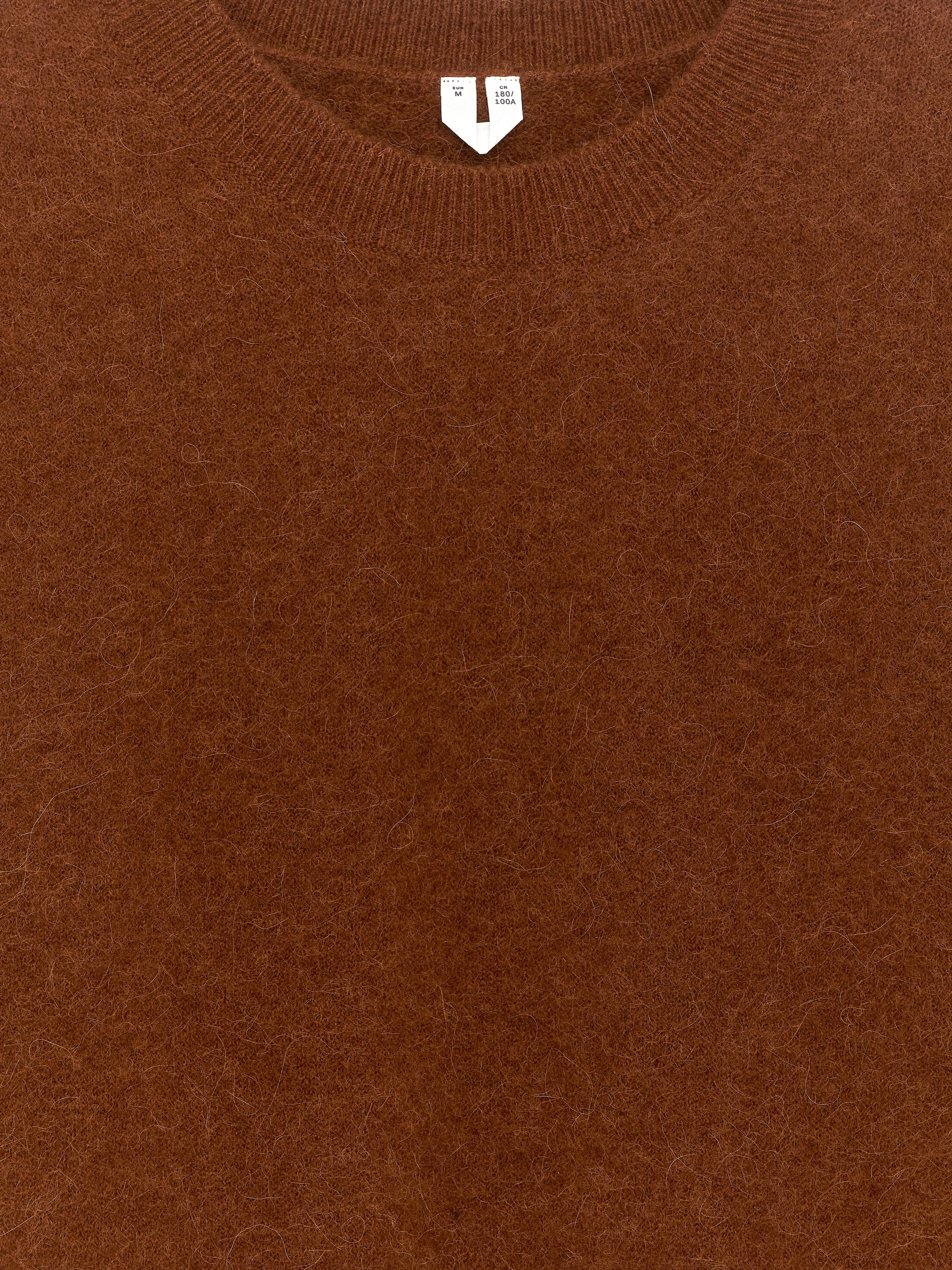 Alpaca-Wool Blend Vest - Rust - Regular fit - Men - StillMedia/DescriptiveDetail - 1