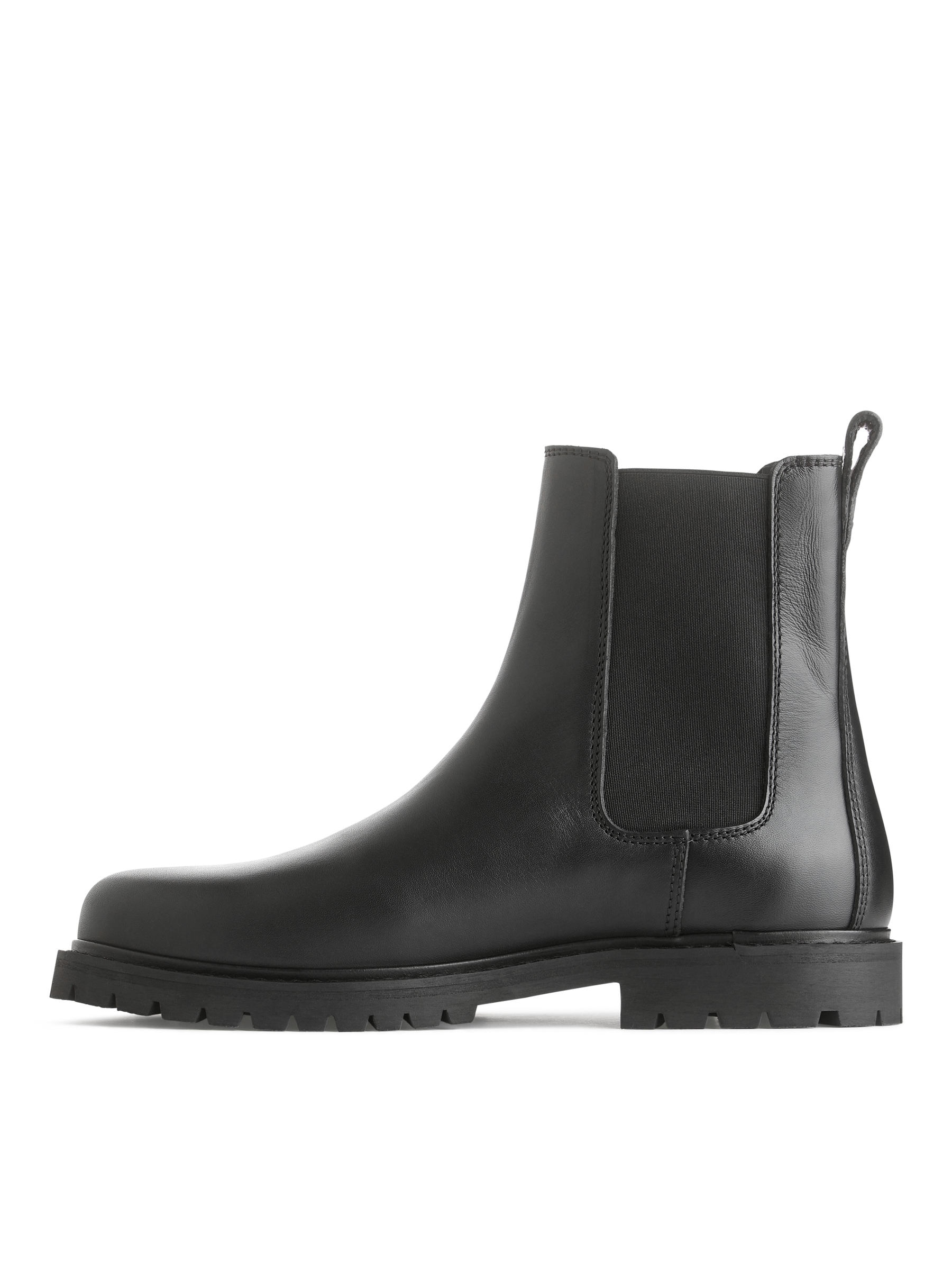 Leather Chelsea Boots - Black - Men - StillMedia/DescriptiveStillLife - 4