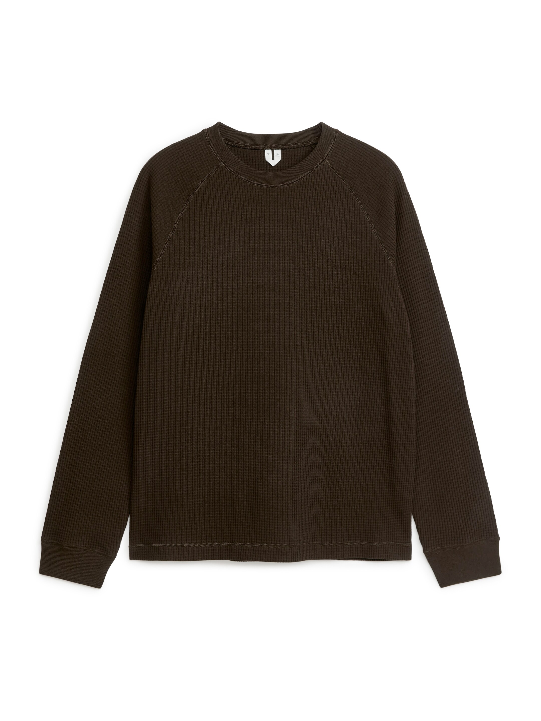 Långärmad t-shirt - Mörkbrun - Regular fit - Men - StillMedia/DescriptiveStillLife - 1