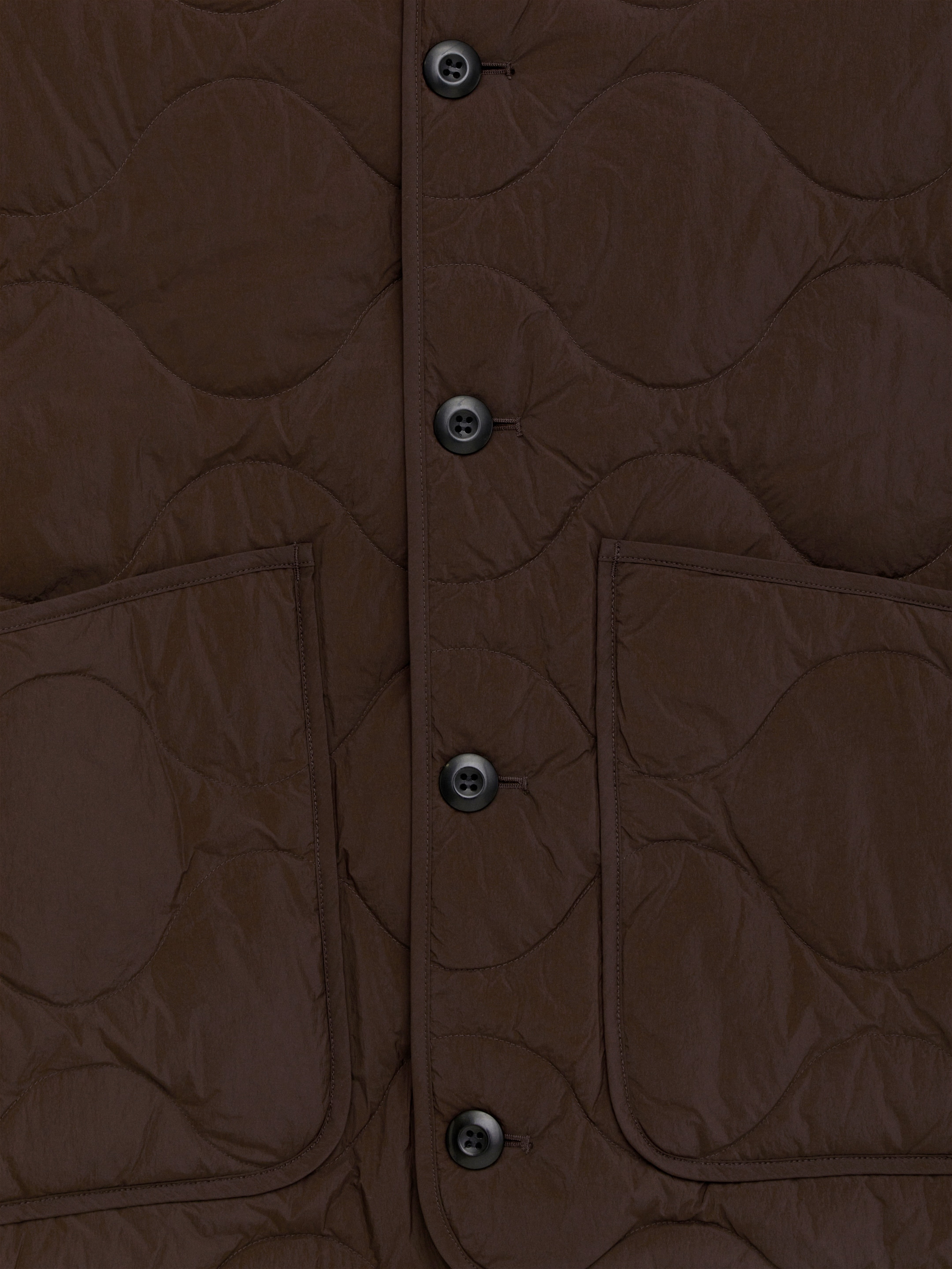Veste matelassée Upcycled Down - Rouge brun foncé - Regular fit - Homme - StillMedia/DescriptiveDetail - 2